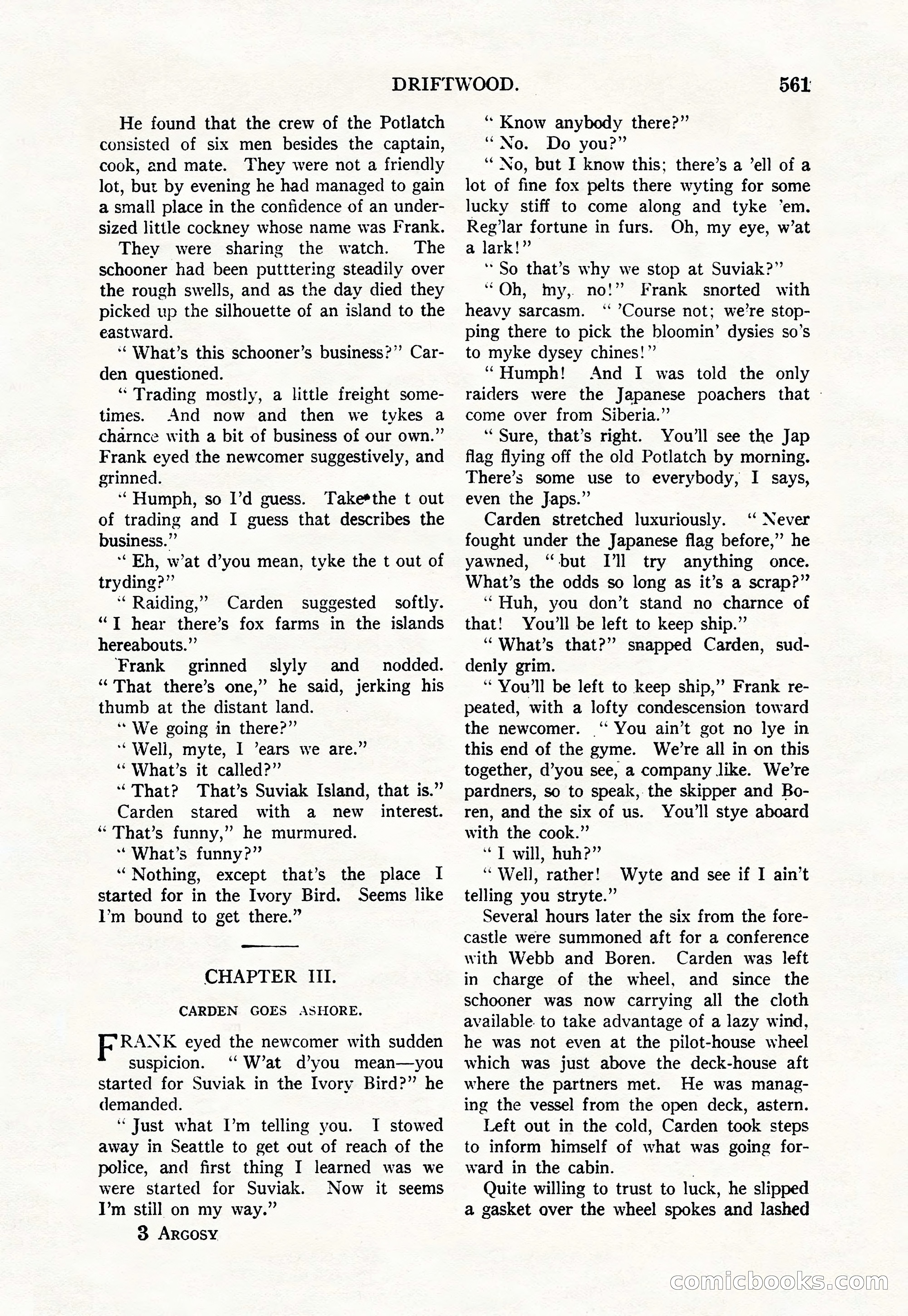 Argosy — "Through Rabat's Eyes" — page 43 of 192