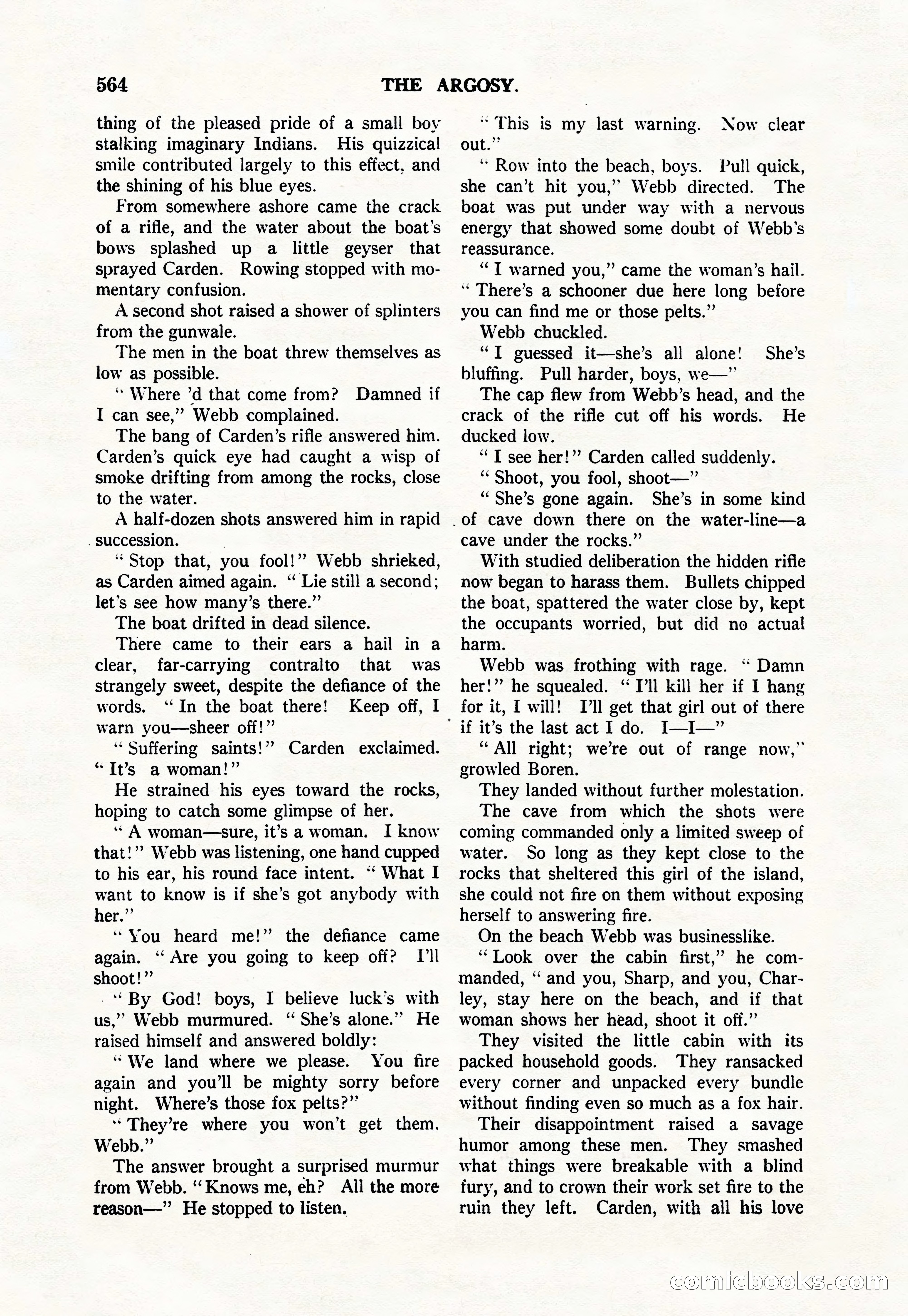 Argosy — "Through Rabat's Eyes" — page 46 of 192