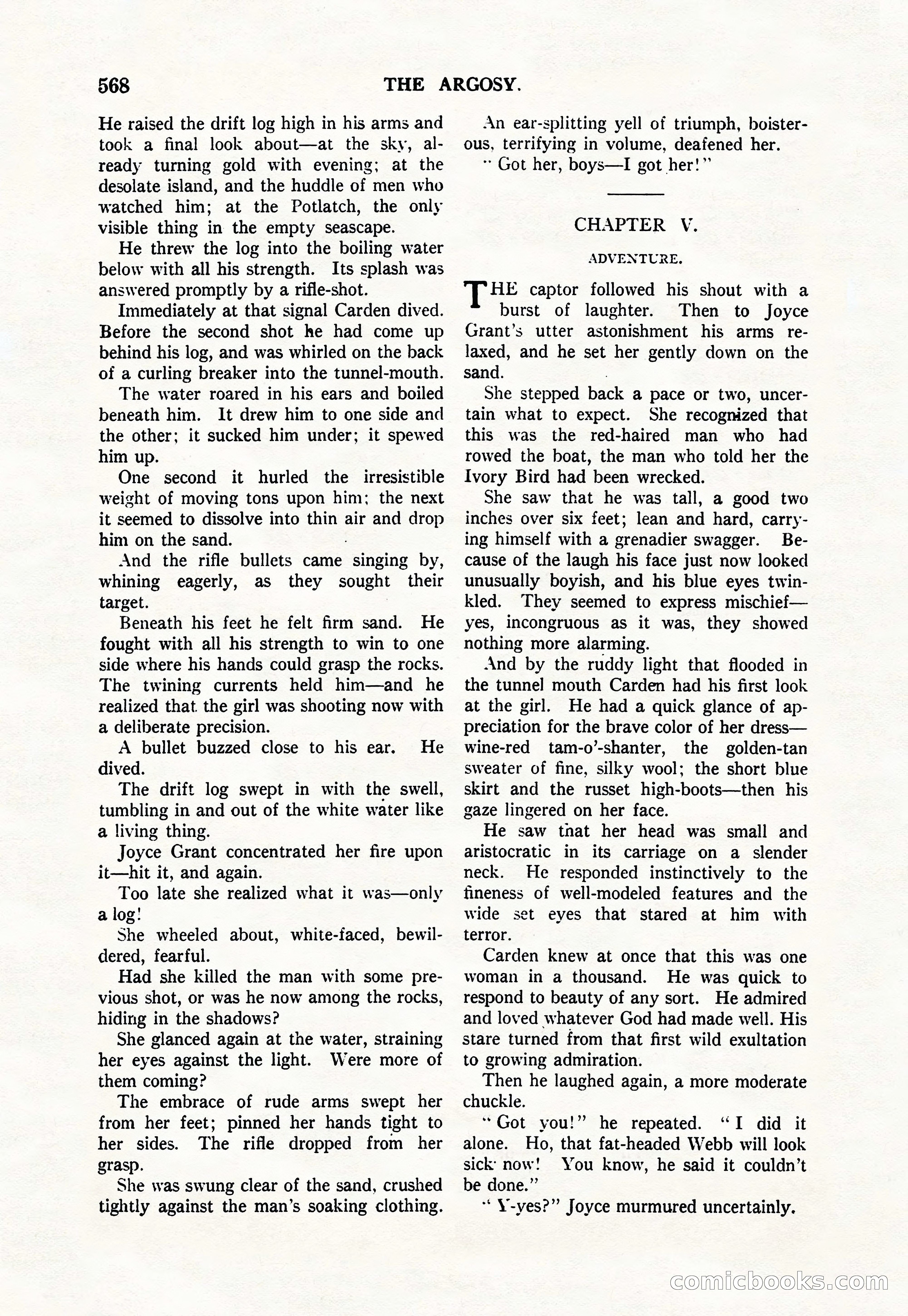 Argosy — "Through Rabat's Eyes" — page 50 of 192