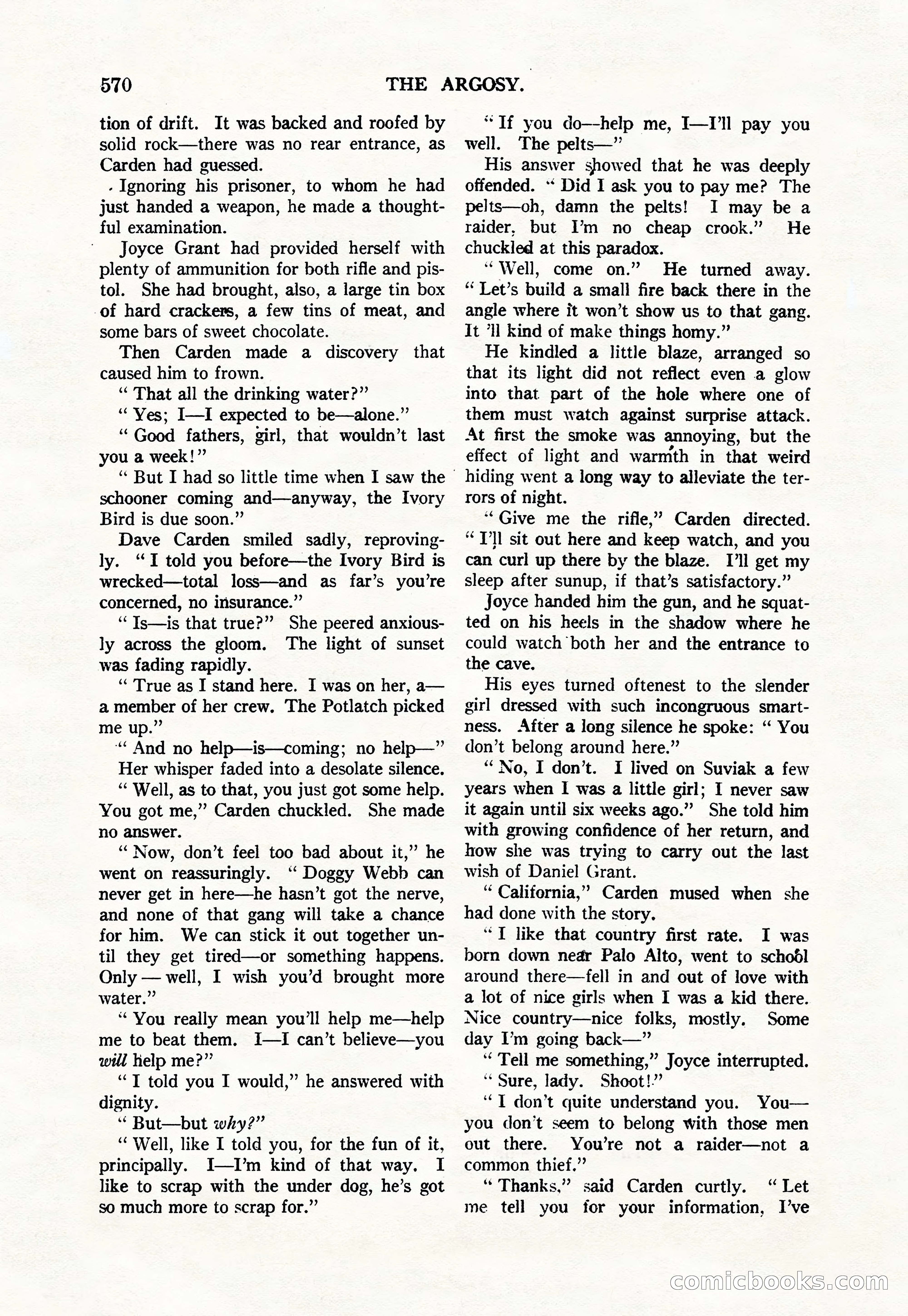 Argosy — "Through Rabat's Eyes" — page 52 of 192