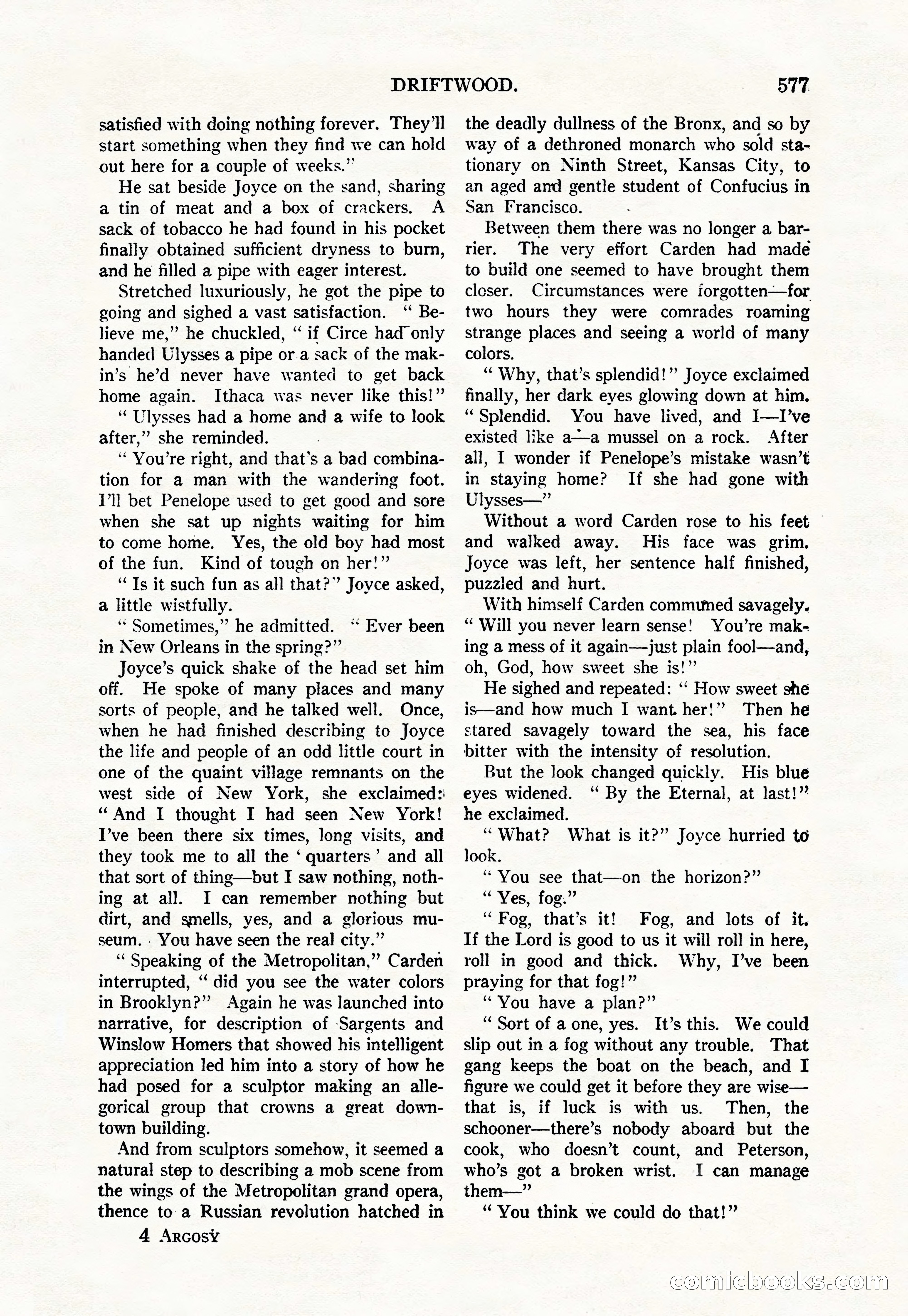 Argosy — "Through Rabat's Eyes" — page 59 of 192