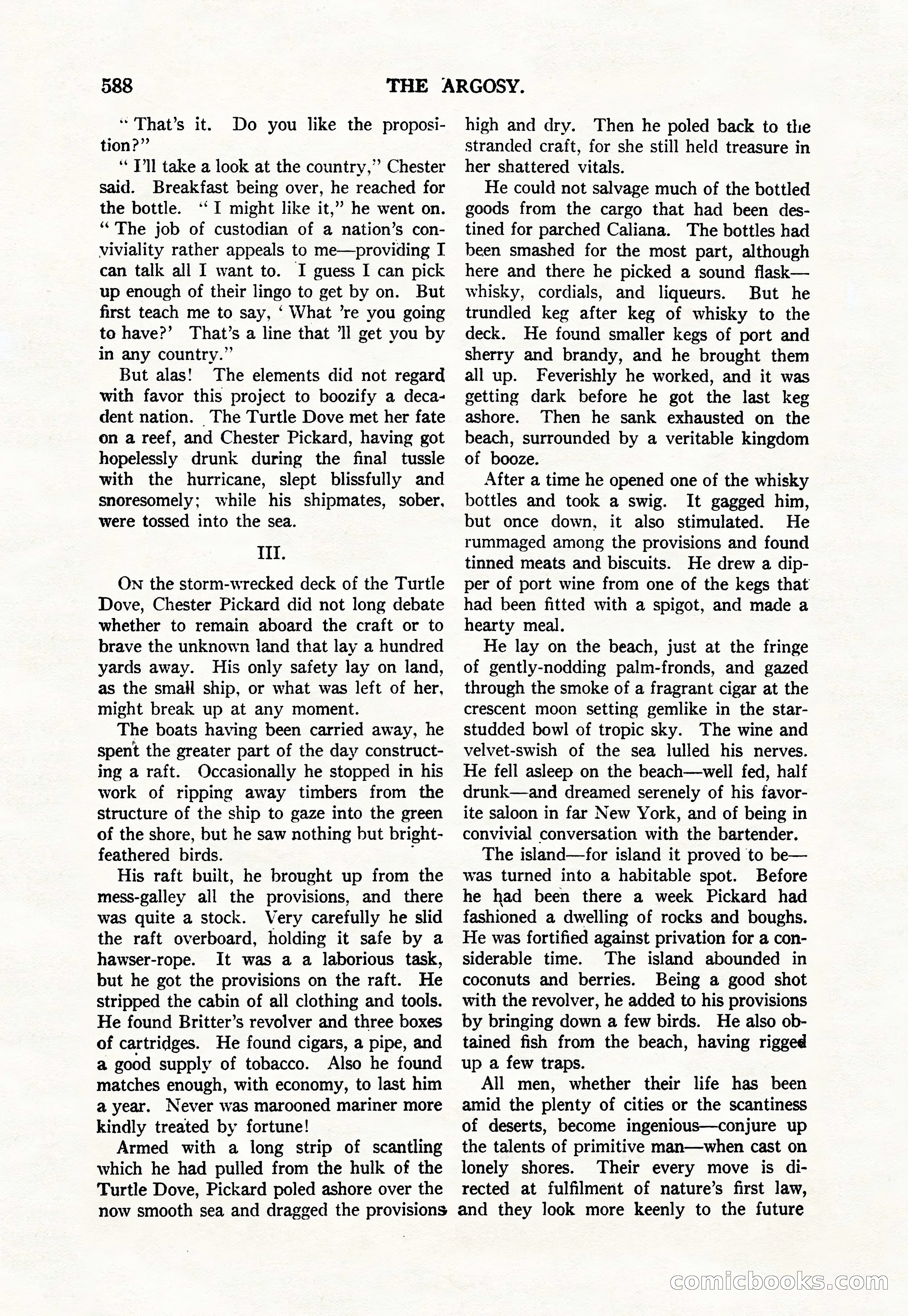 Argosy — "Through Rabat's Eyes" — page 70 of 192