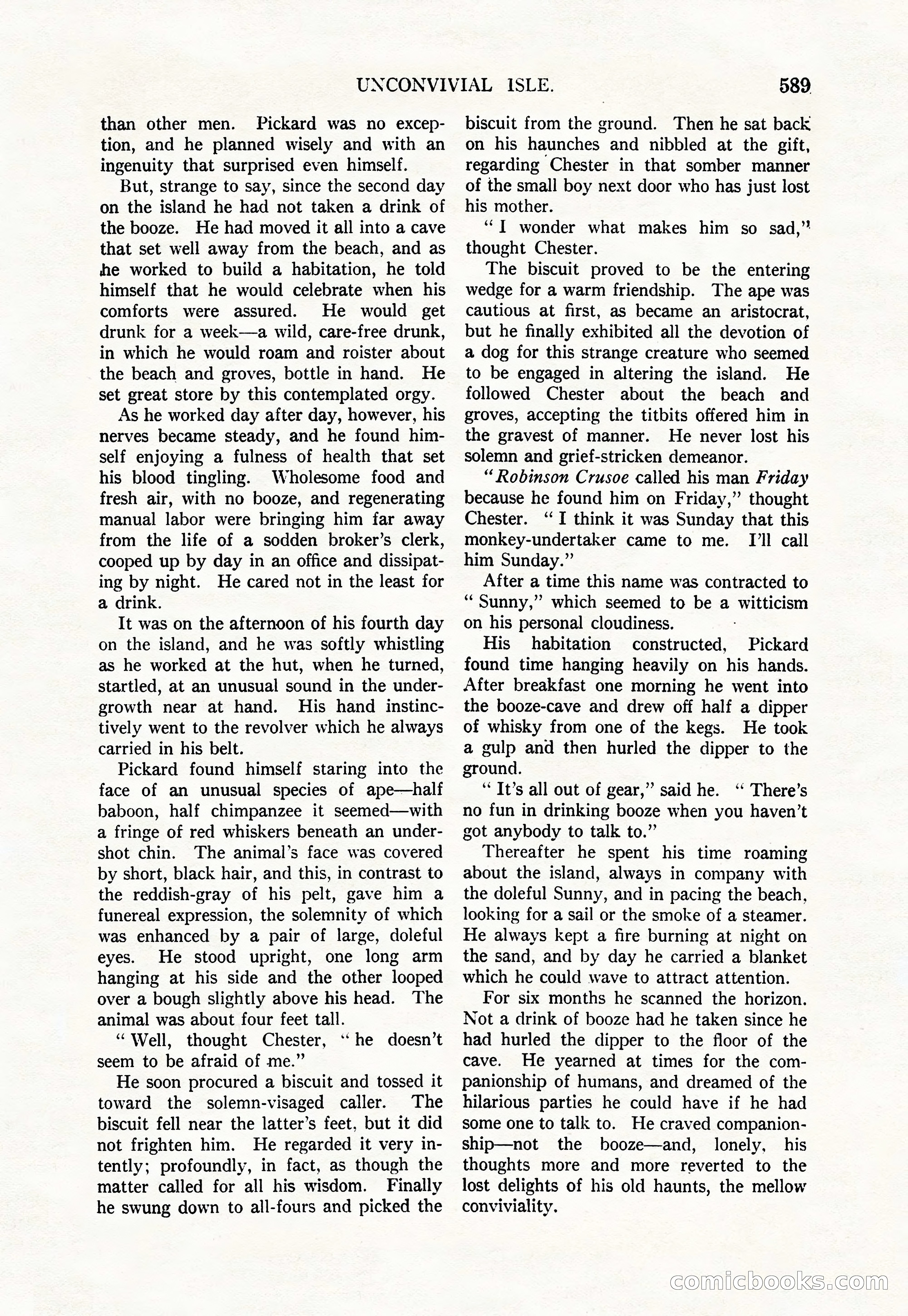 Argosy — "Through Rabat's Eyes" — page 71 of 192