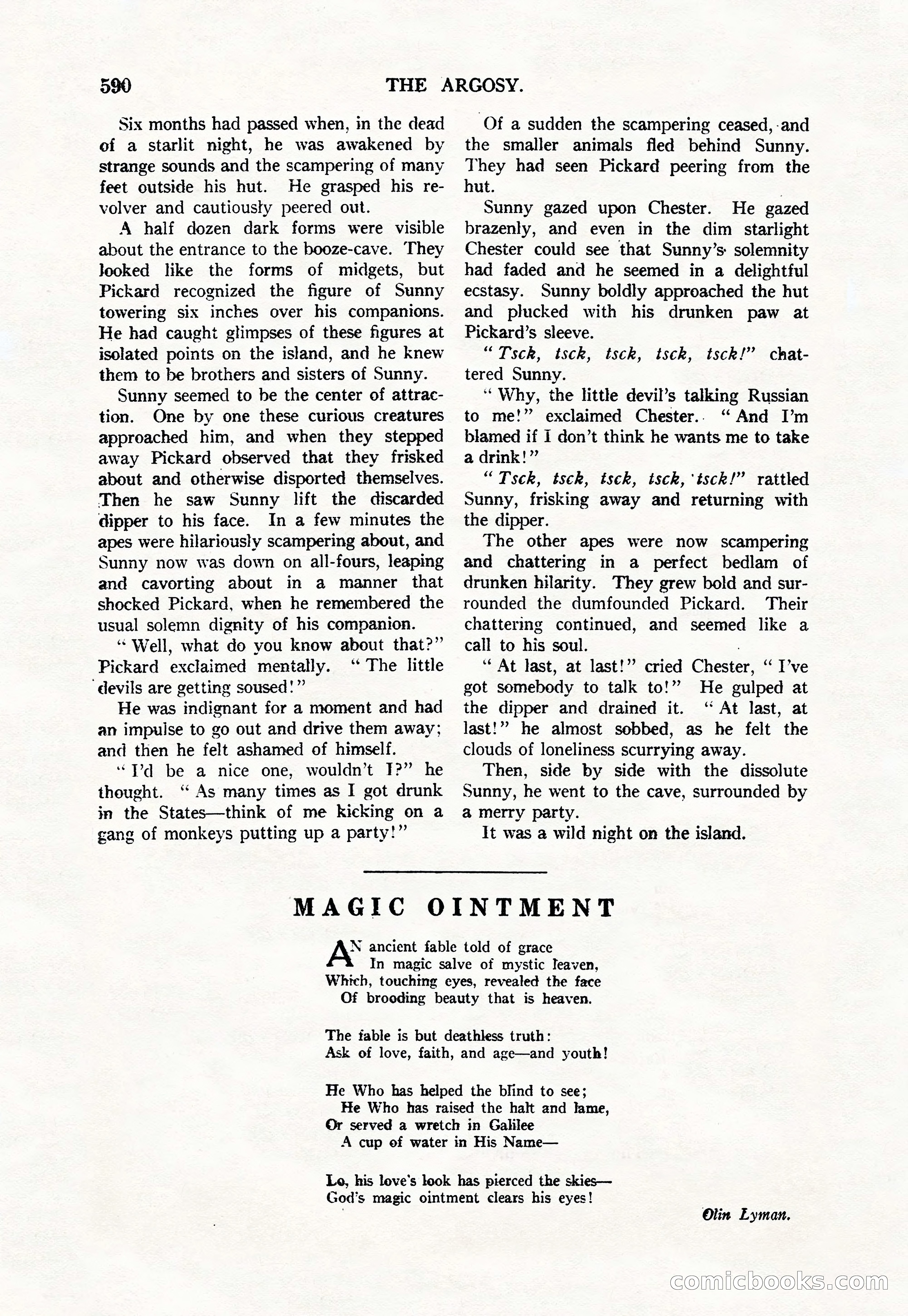 Argosy — "Through Rabat's Eyes" — page 72 of 192