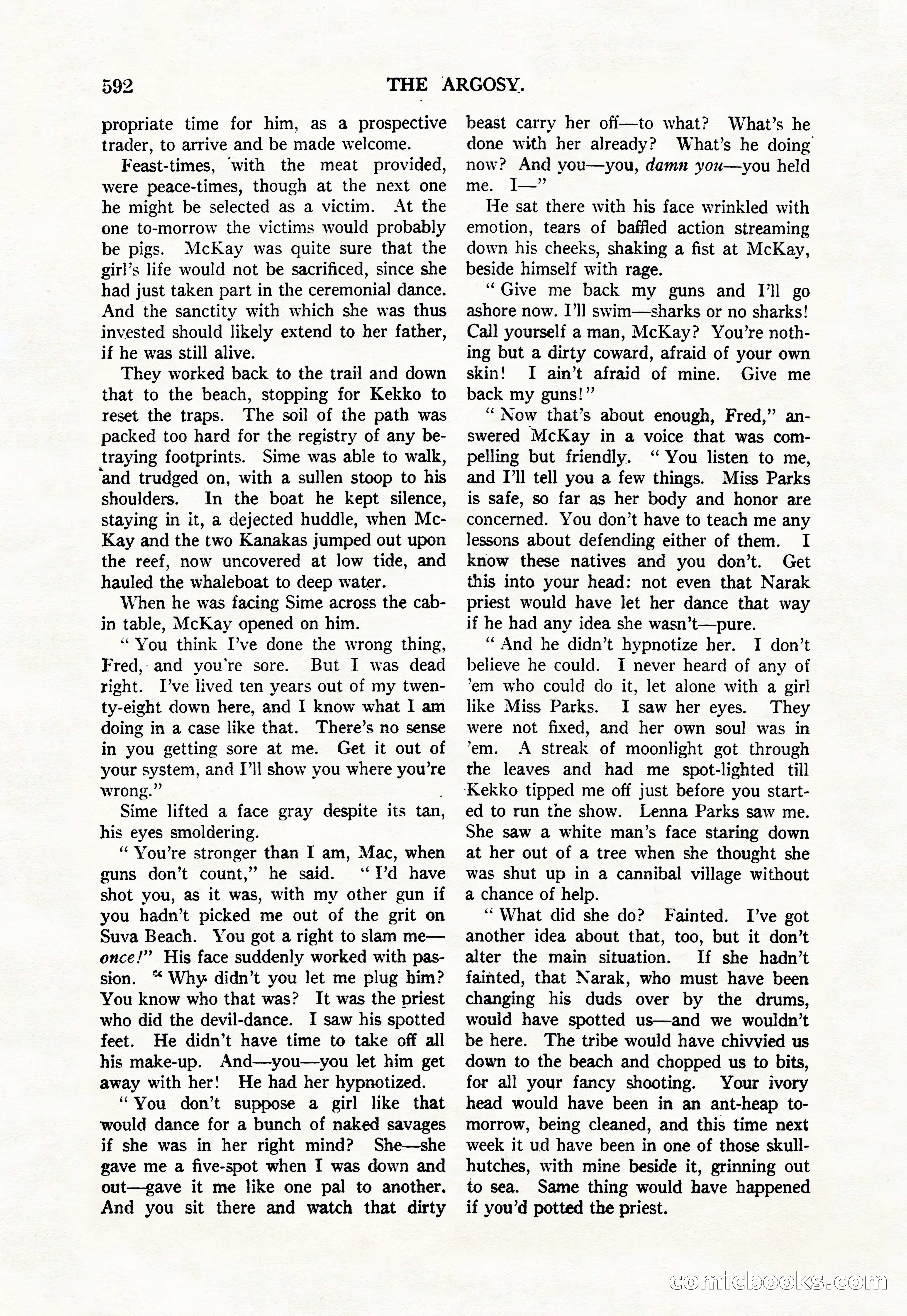 Argosy — "Through Rabat's Eyes" — page 74 of 192