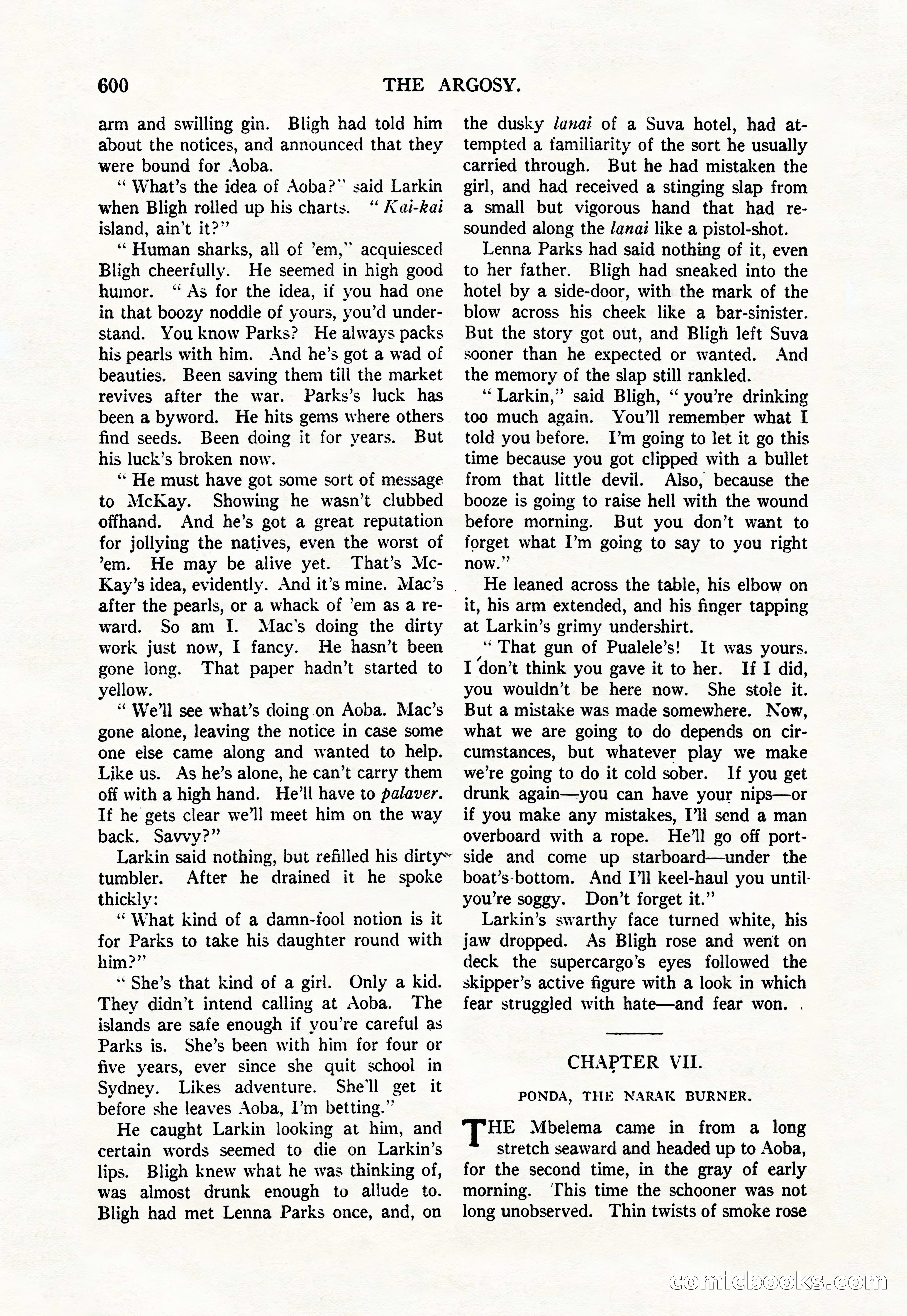 Argosy — "Through Rabat's Eyes" — page 82 of 192