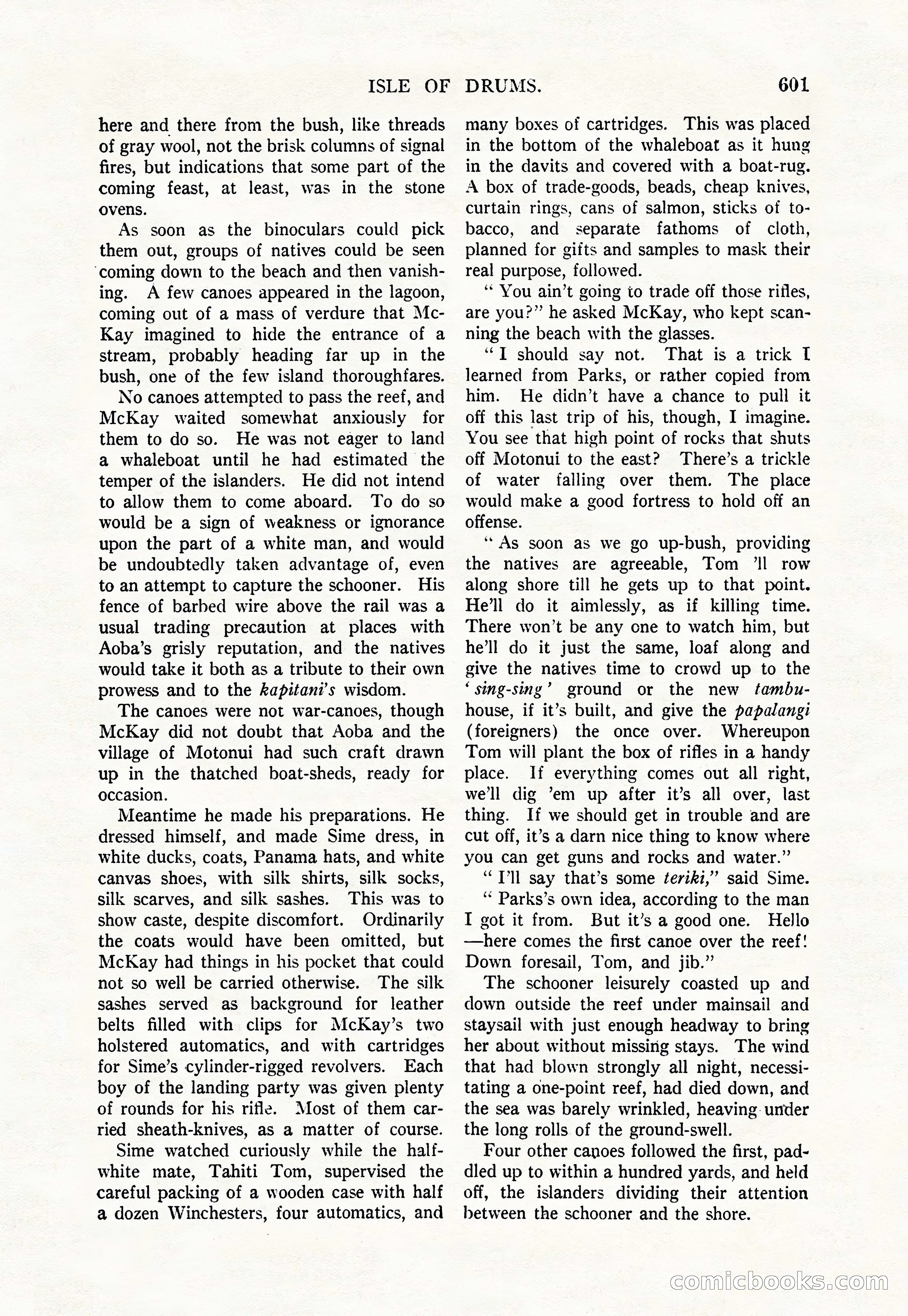 Argosy — "Through Rabat's Eyes" — page 83 of 192