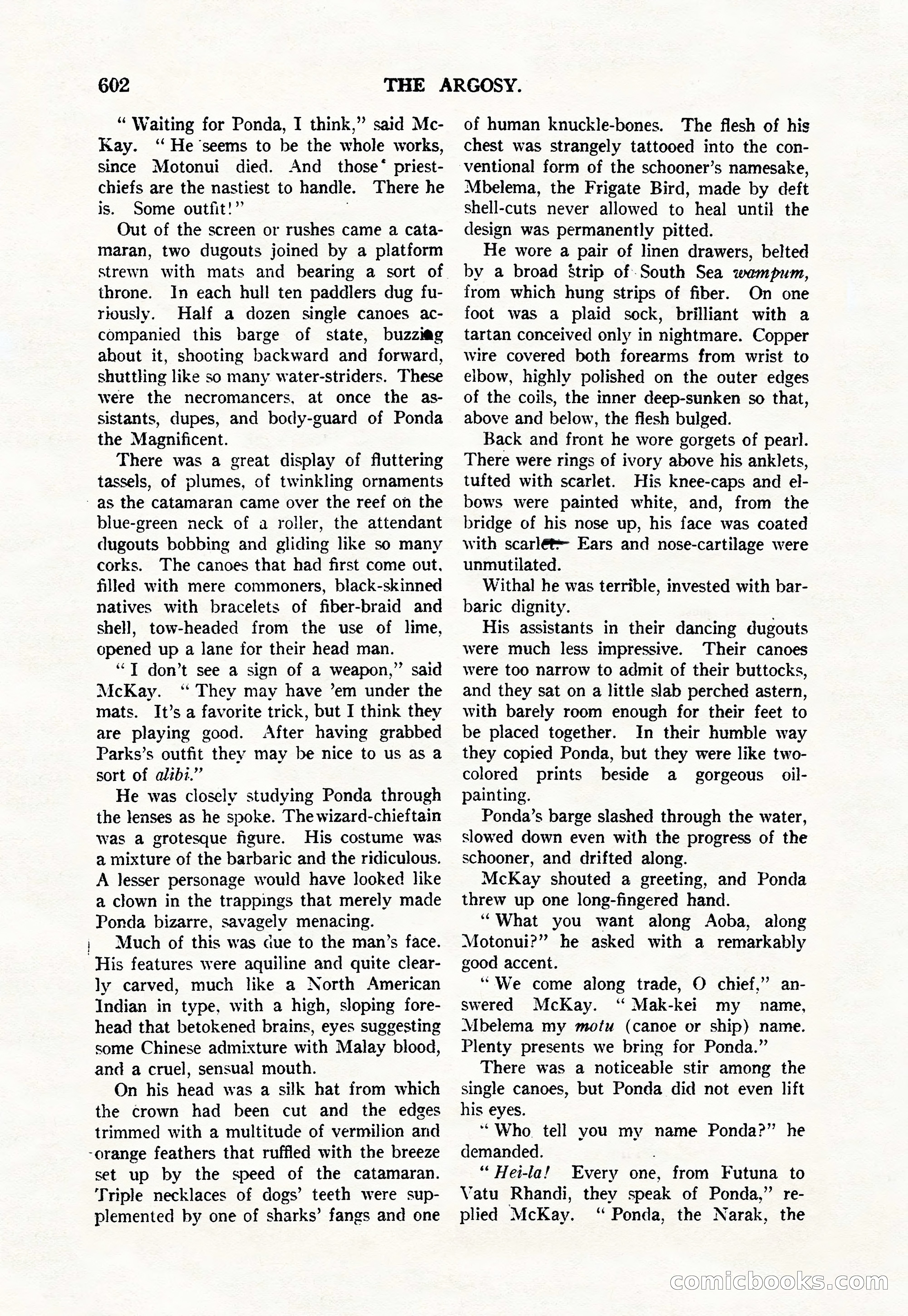 Argosy — "Through Rabat's Eyes" — page 84 of 192