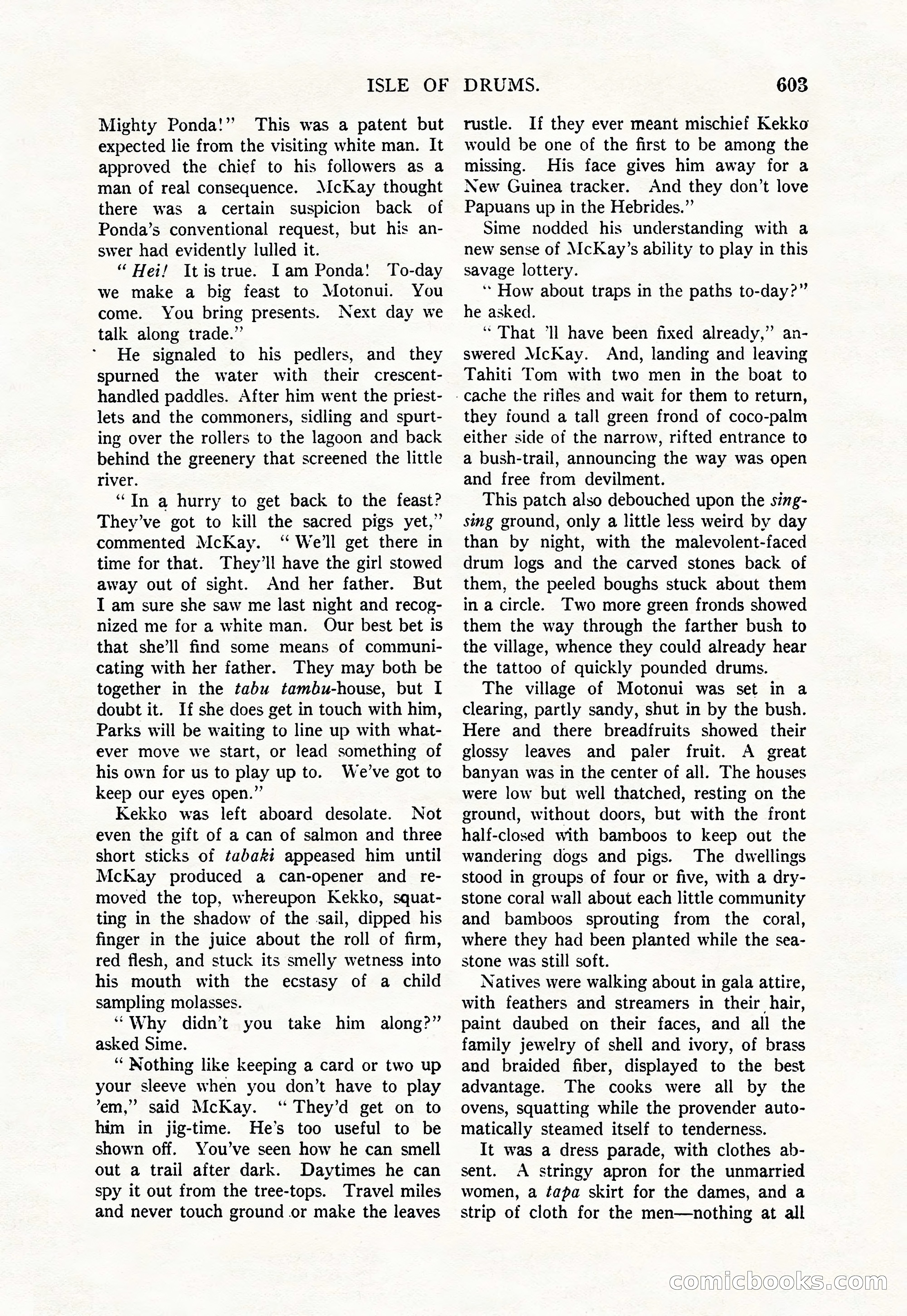 Argosy — "Through Rabat's Eyes" — page 85 of 192