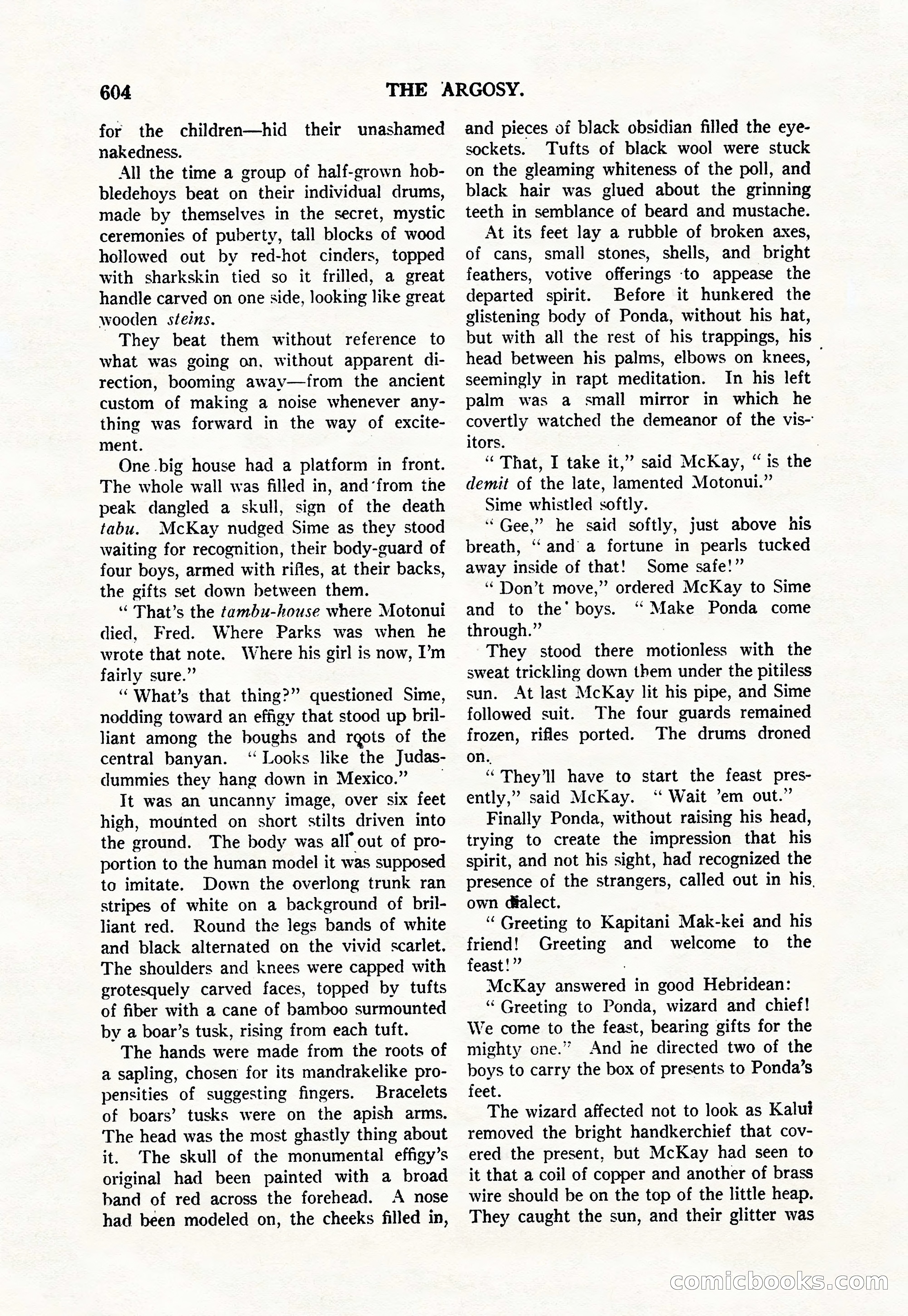 Argosy — "Through Rabat's Eyes" — page 86 of 192