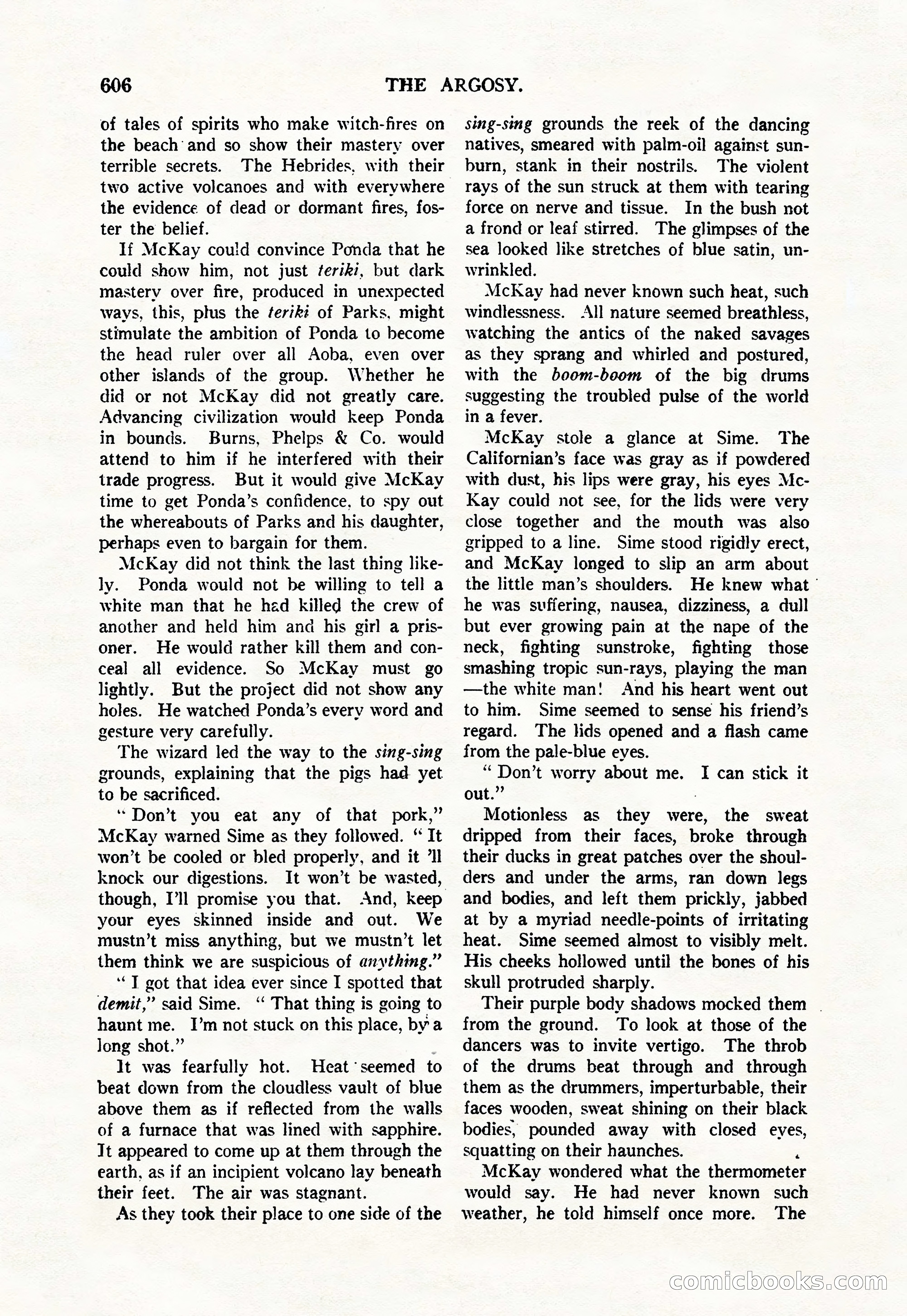 Argosy — "Through Rabat's Eyes" — page 88 of 192