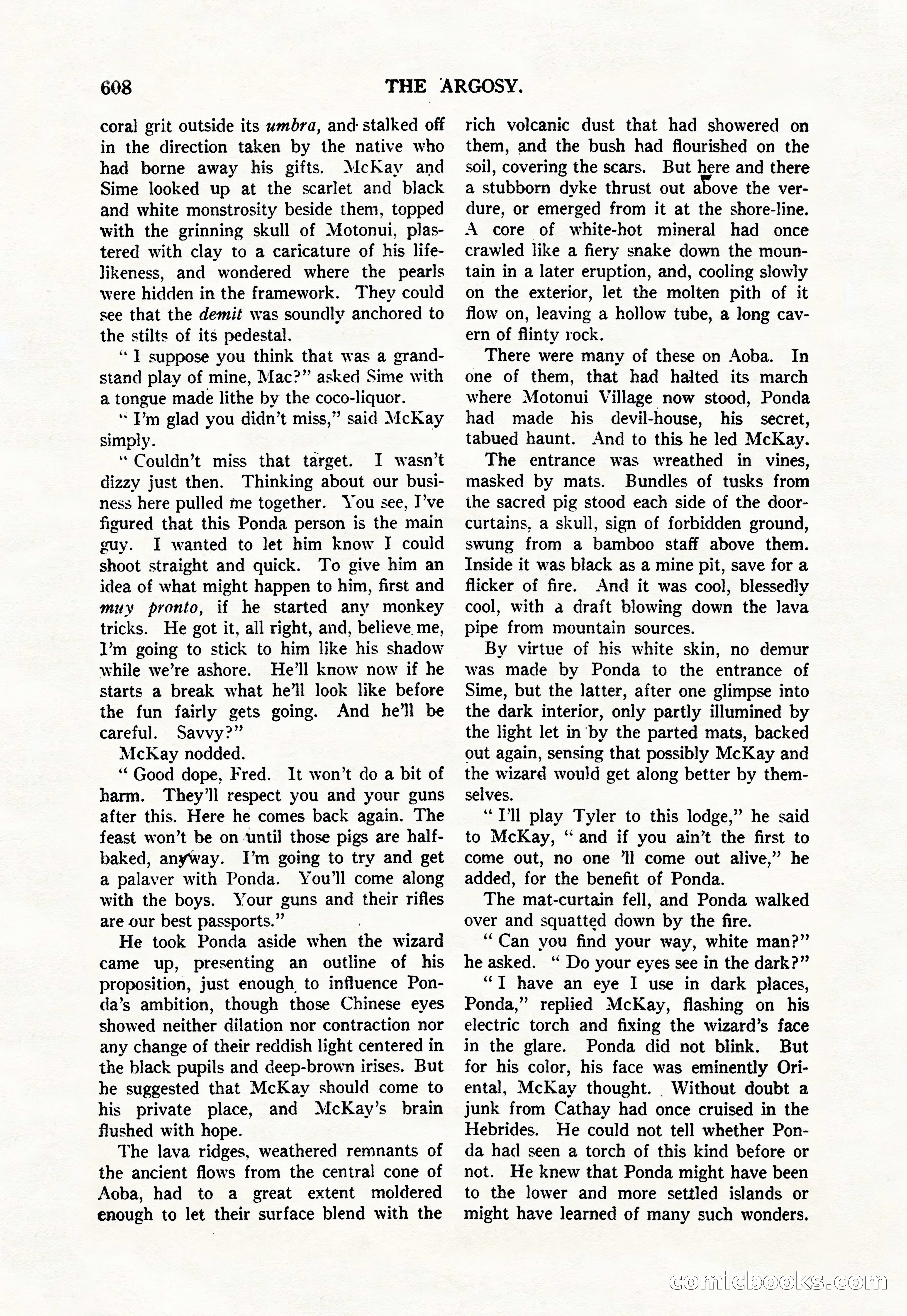 Argosy — "Through Rabat's Eyes" — page 90 of 192