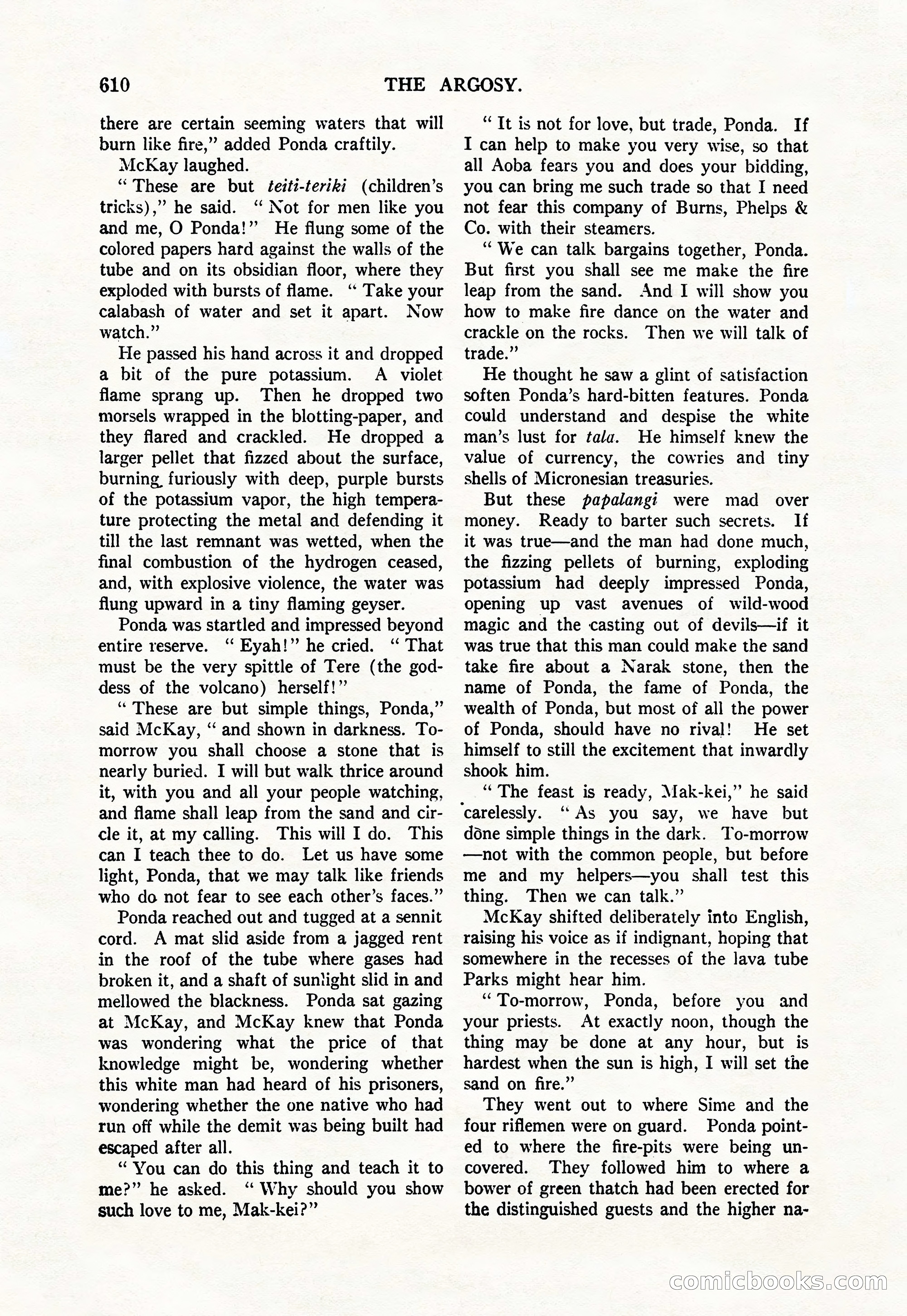 Argosy — "Through Rabat's Eyes" — page 92 of 192