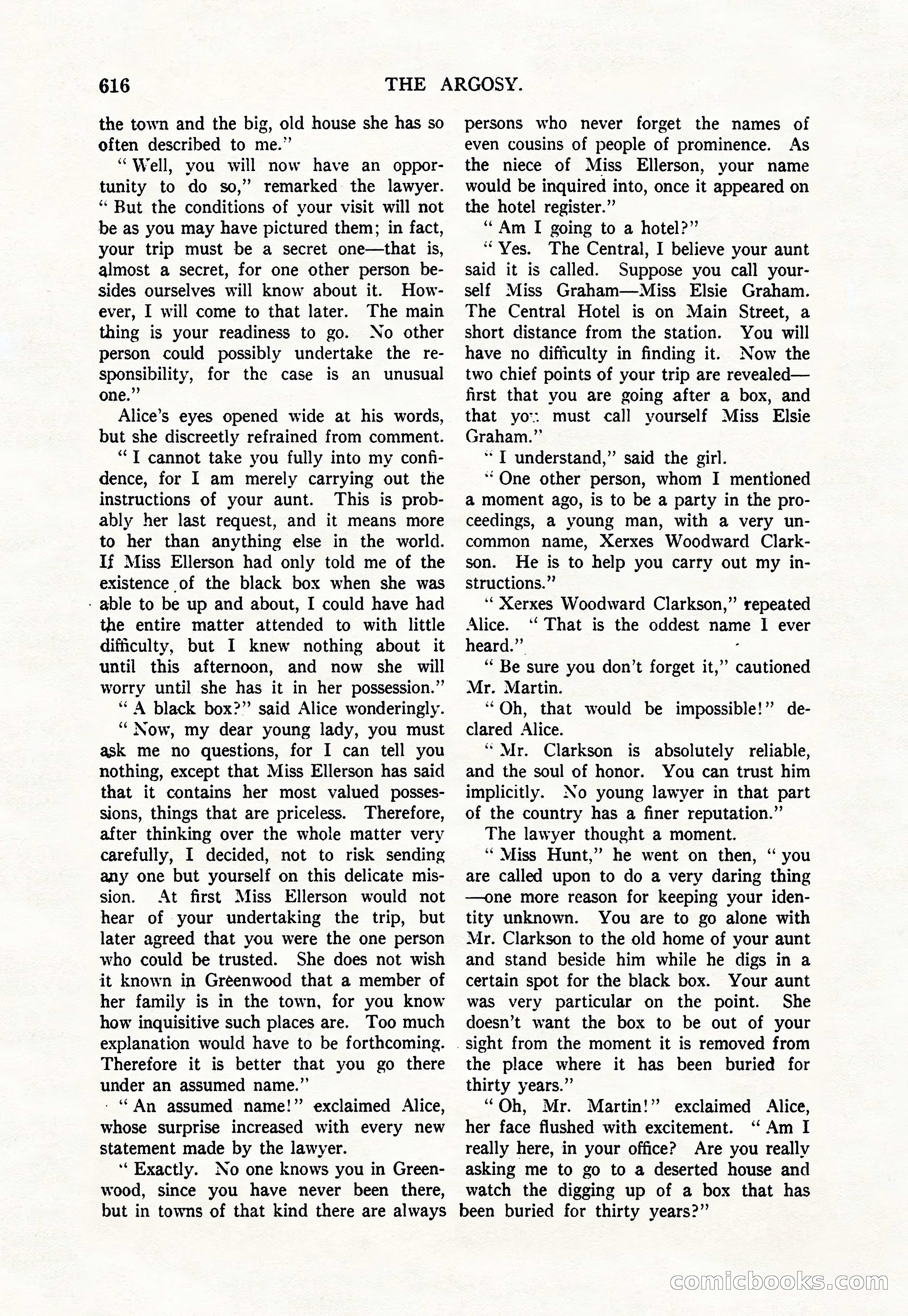 Argosy — "Through Rabat's Eyes" — page 98 of 192