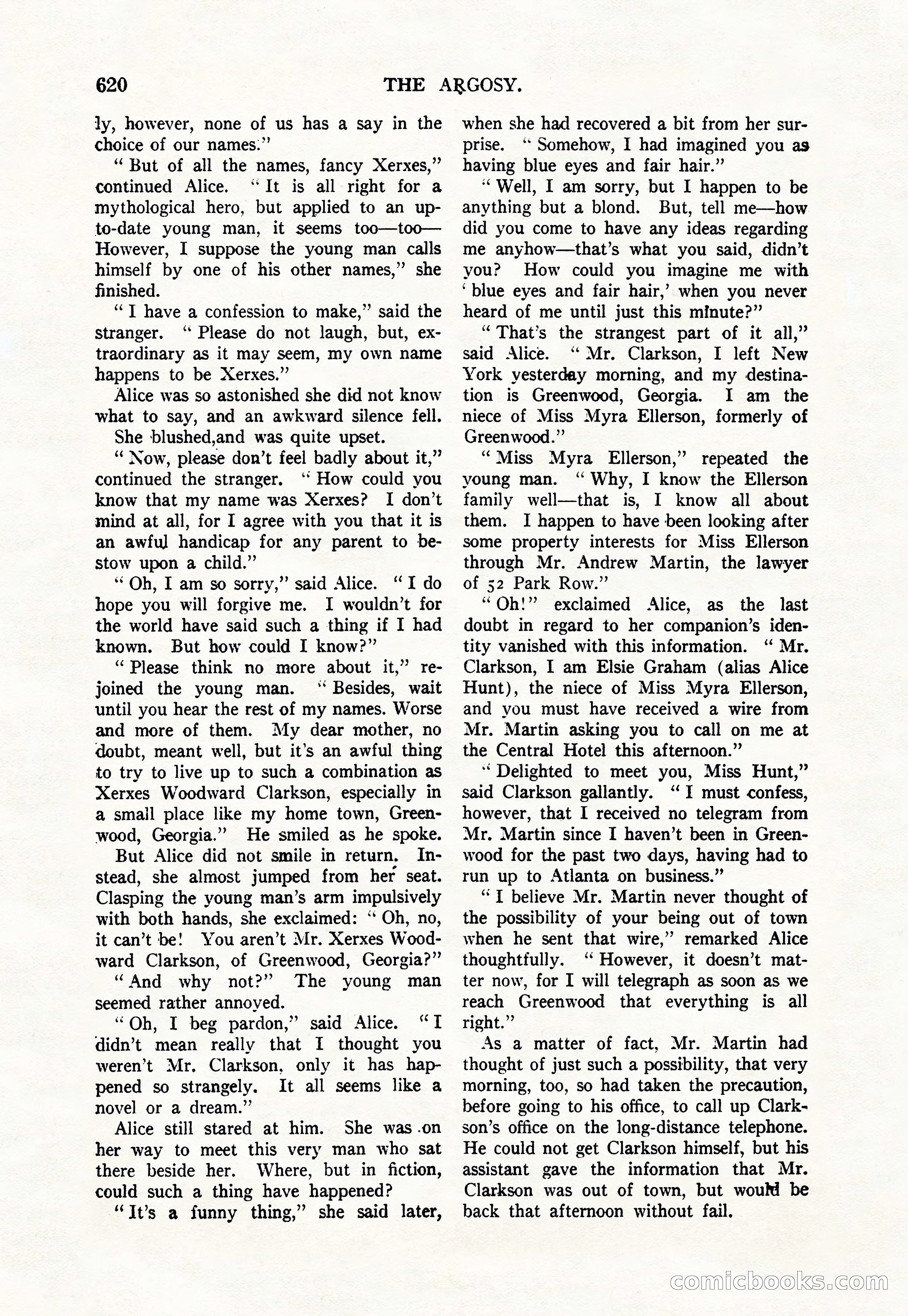 Argosy — "Through Rabat's Eyes" — page 102 of 192
