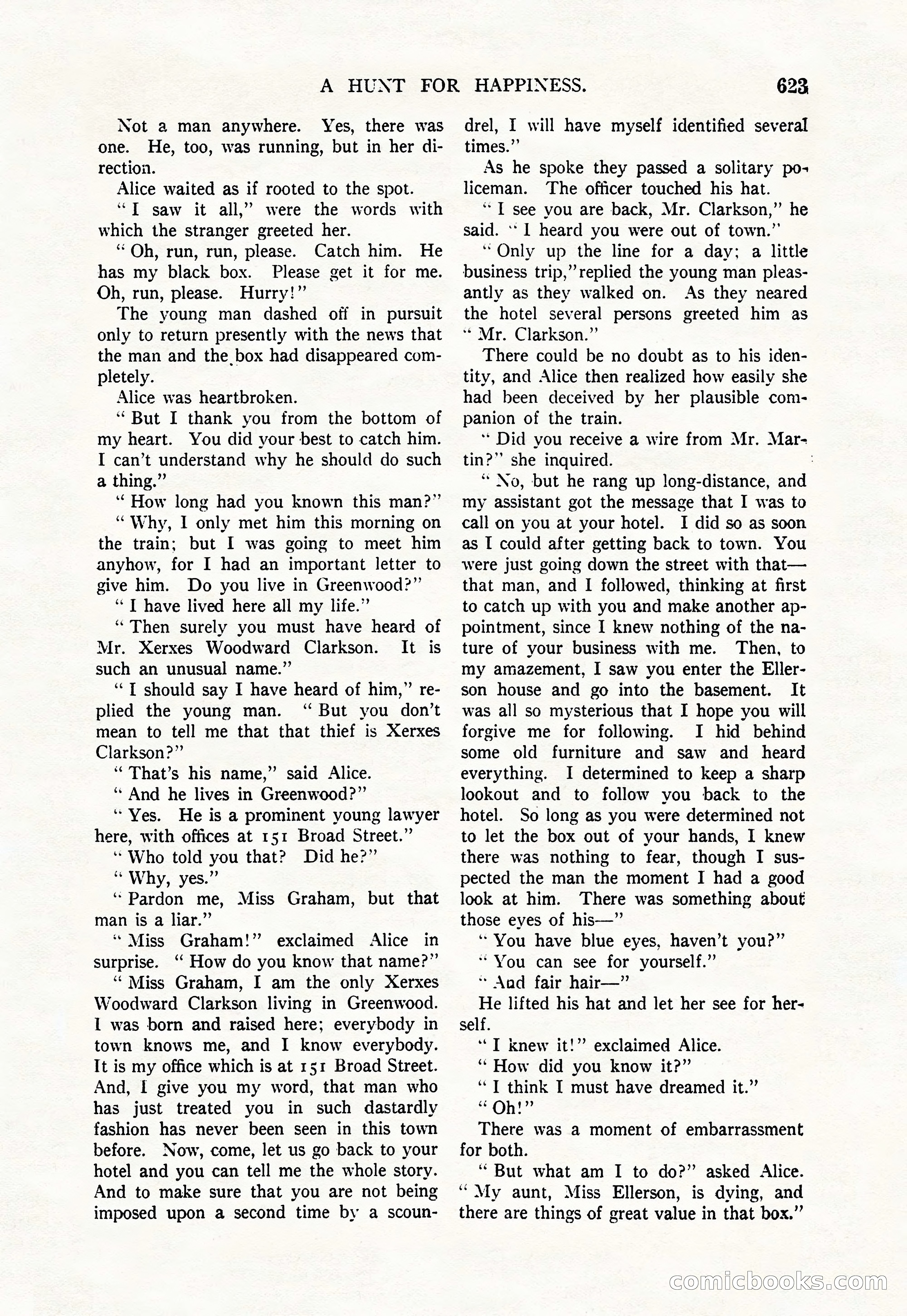 Argosy — "Through Rabat's Eyes" — page 105 of 192