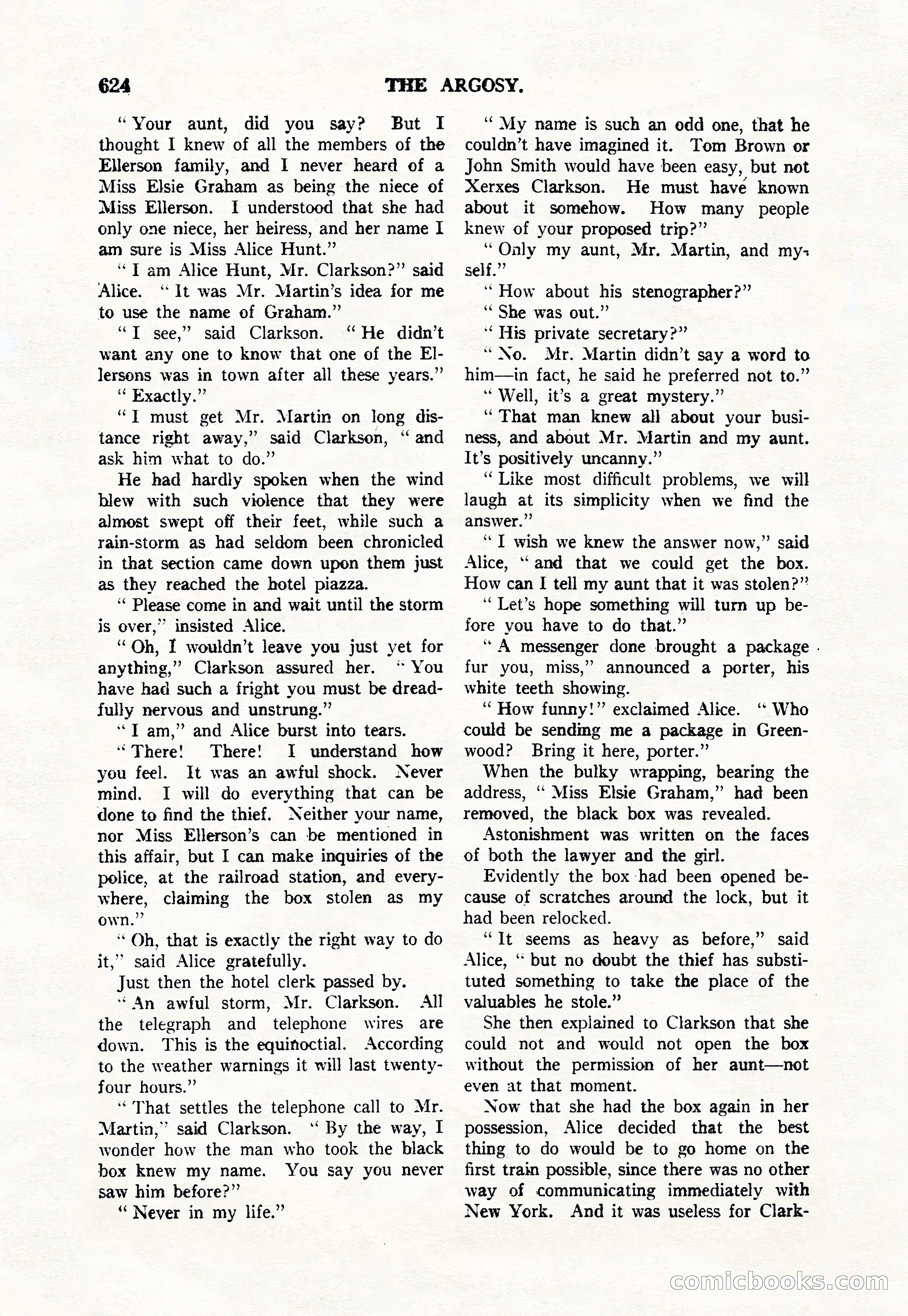 Argosy — "Through Rabat's Eyes" — page 106 of 192