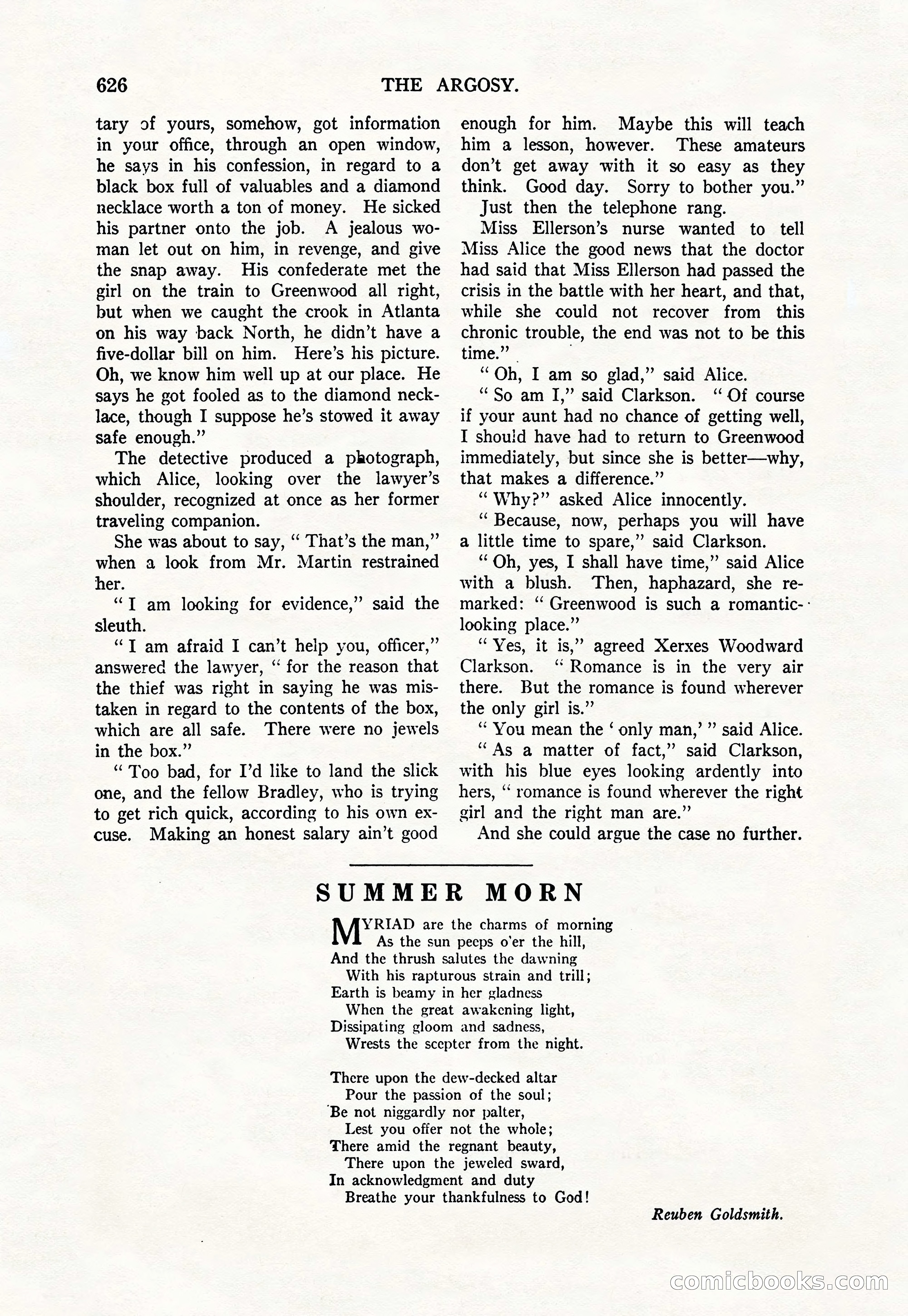 Argosy — "Through Rabat's Eyes" — page 108 of 192