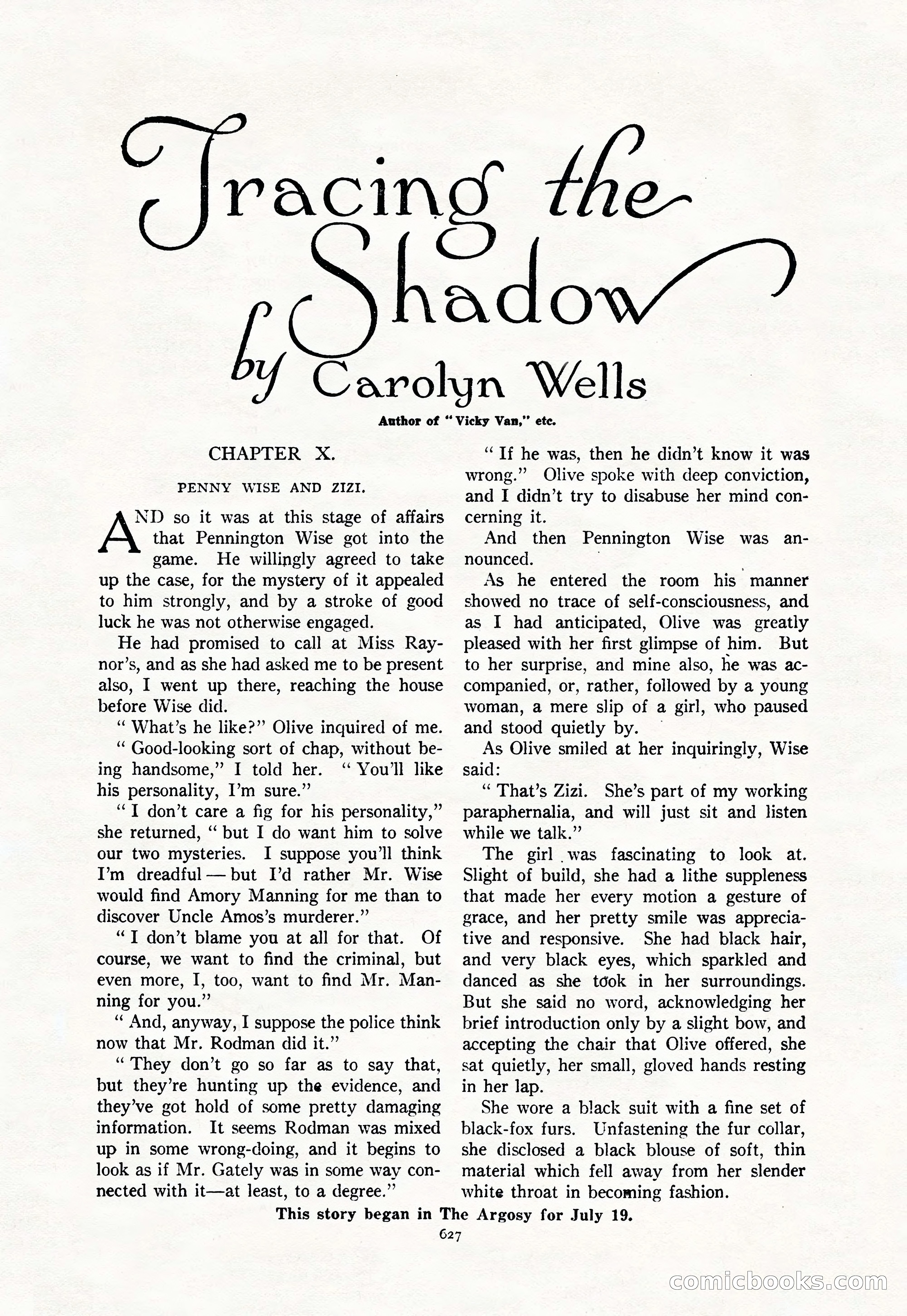 Argosy — "Through Rabat's Eyes" — page 109 of 192