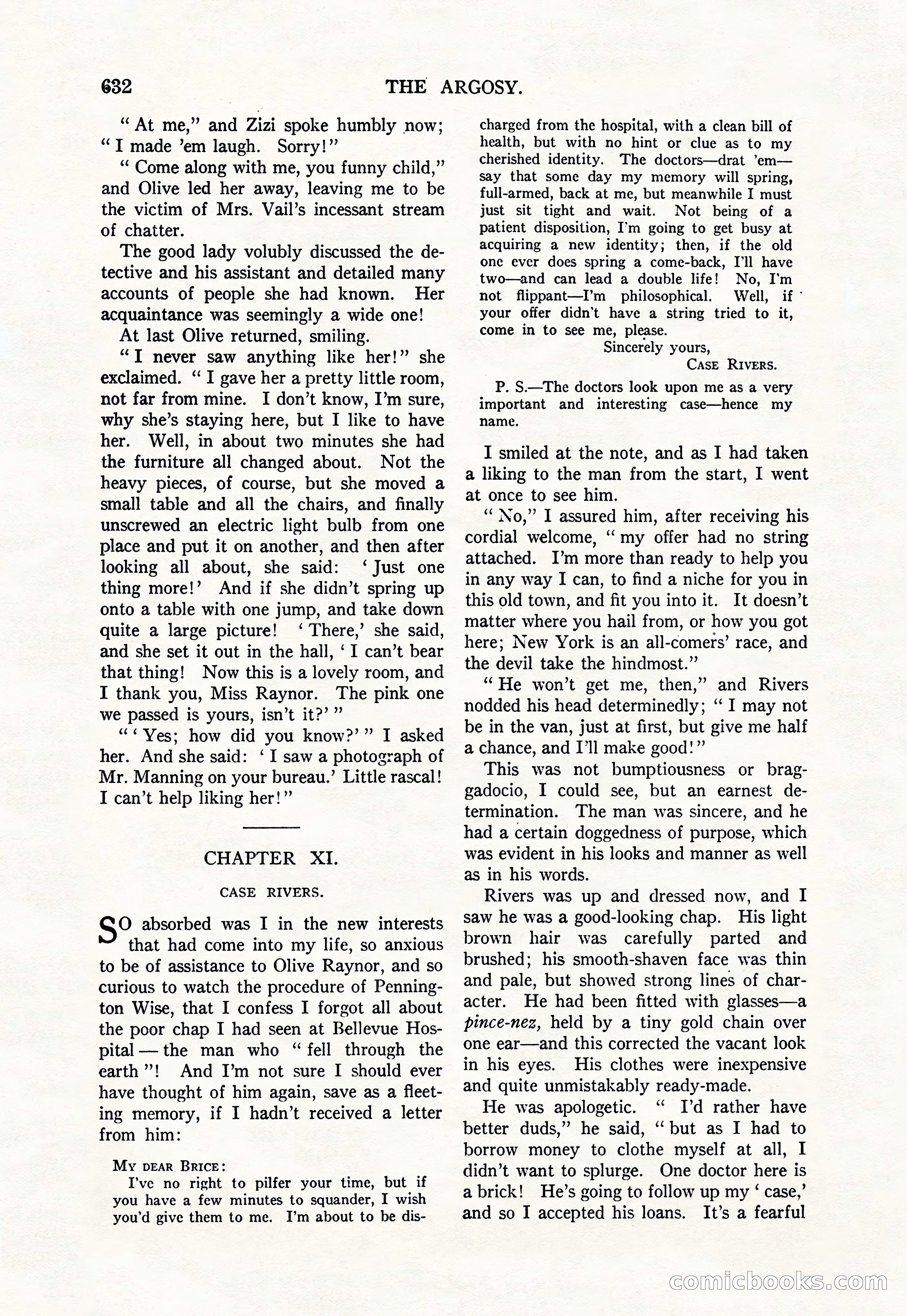 Argosy — "Through Rabat's Eyes" — page 114 of 192