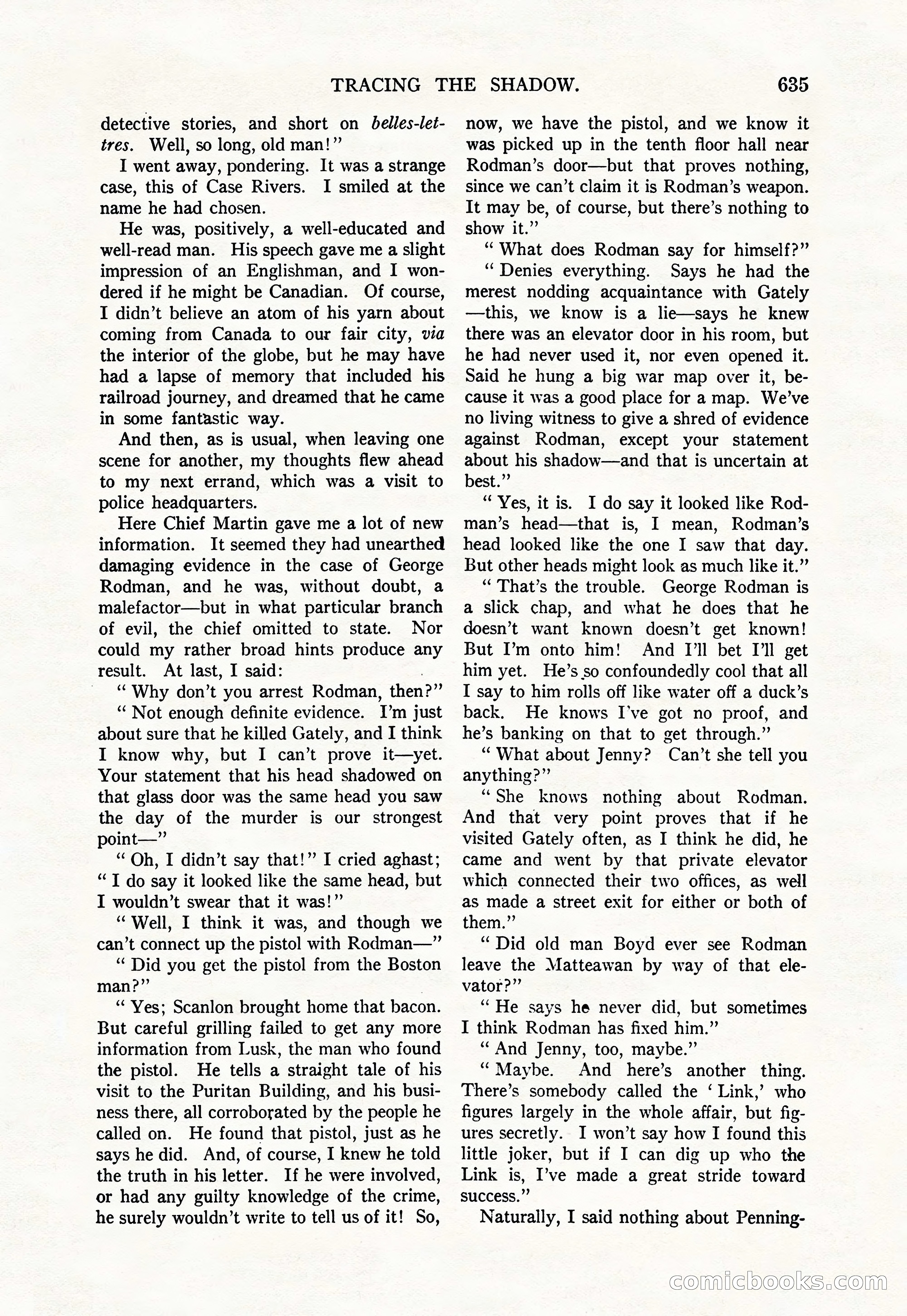 Argosy — "Through Rabat's Eyes" — page 117 of 192