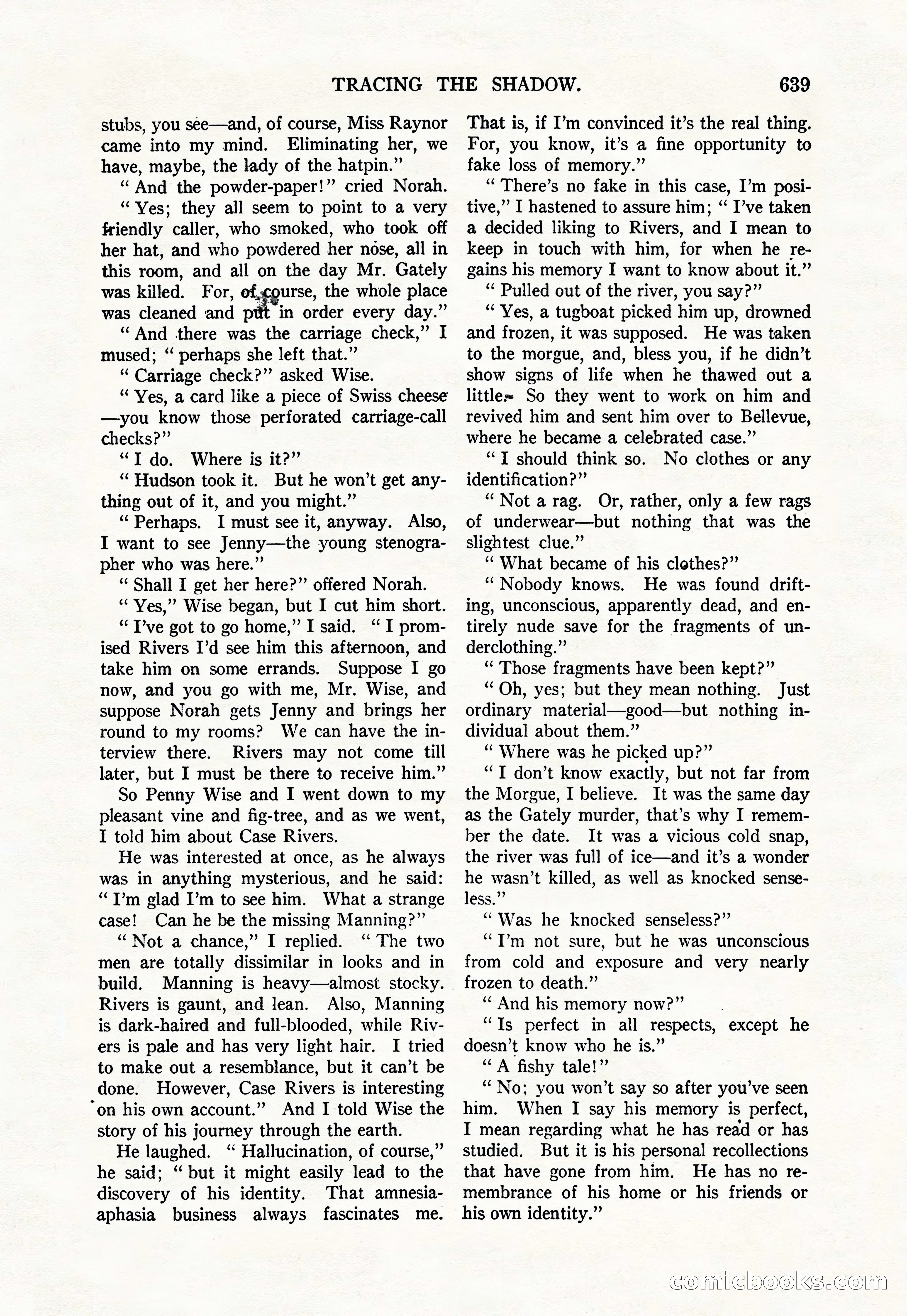 Argosy — "Through Rabat's Eyes" — page 121 of 192