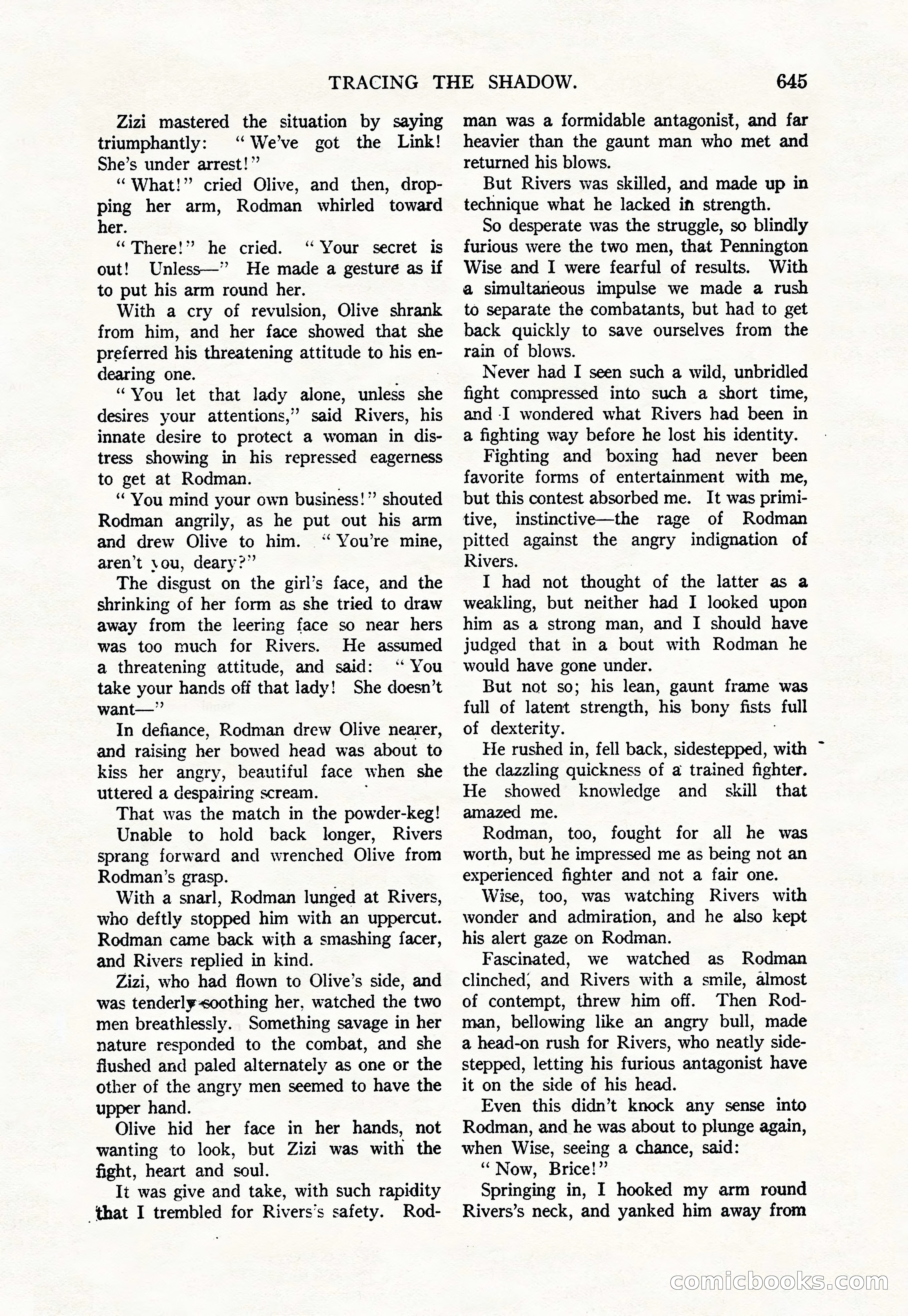 Argosy — "Through Rabat's Eyes" — page 127 of 192