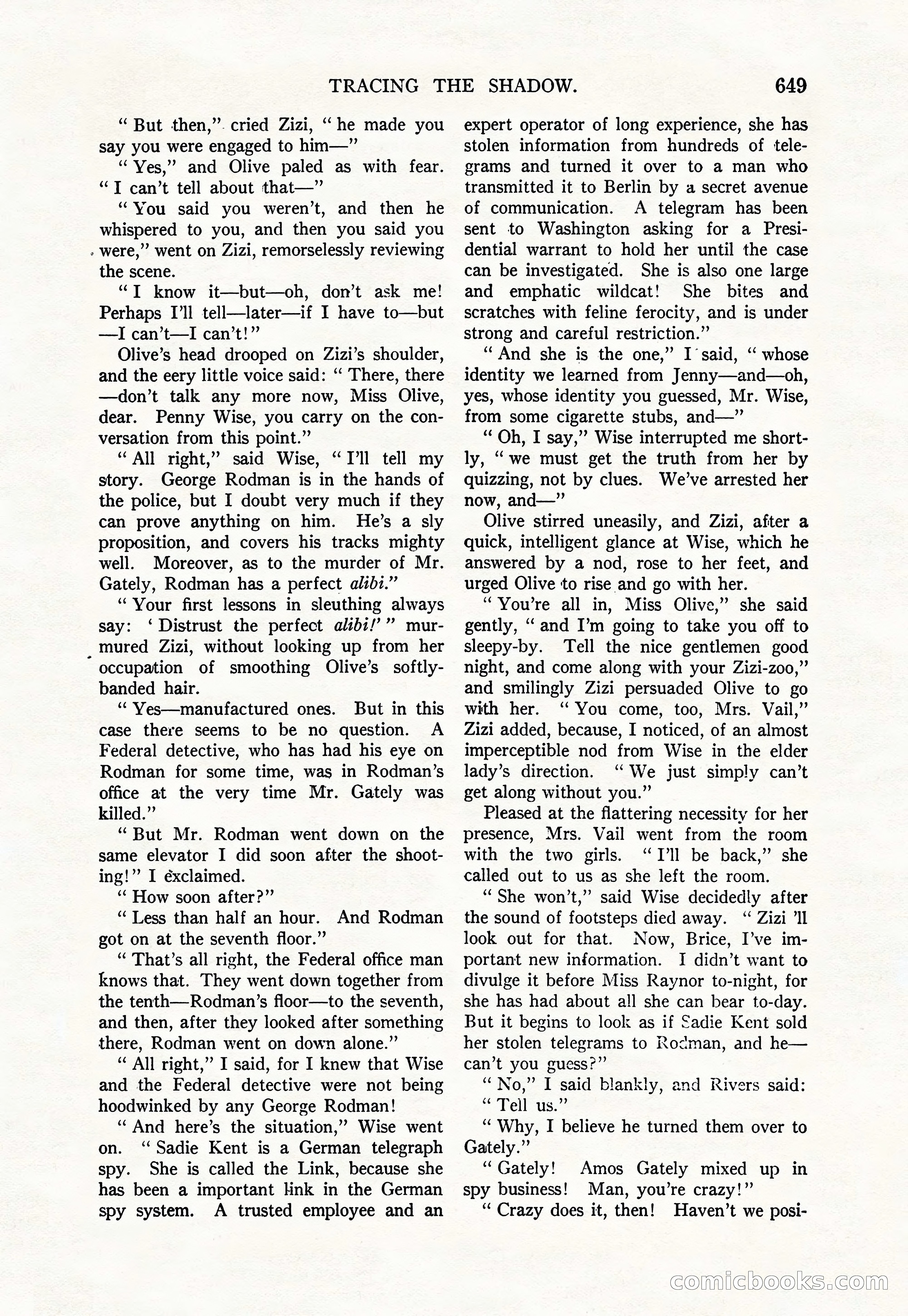 Argosy — "Through Rabat's Eyes" — page 131 of 192