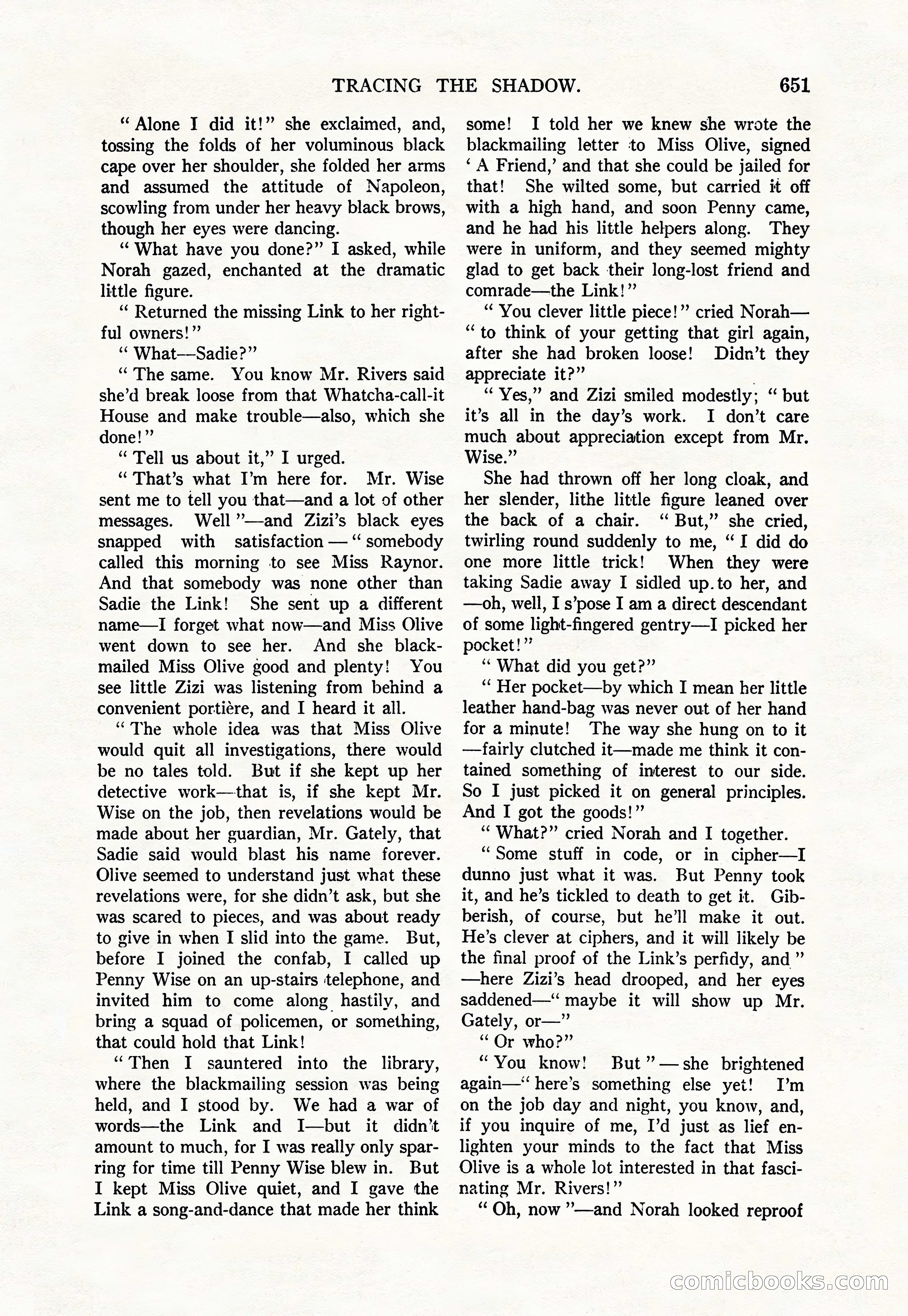 Argosy — "Through Rabat's Eyes" — page 133 of 192