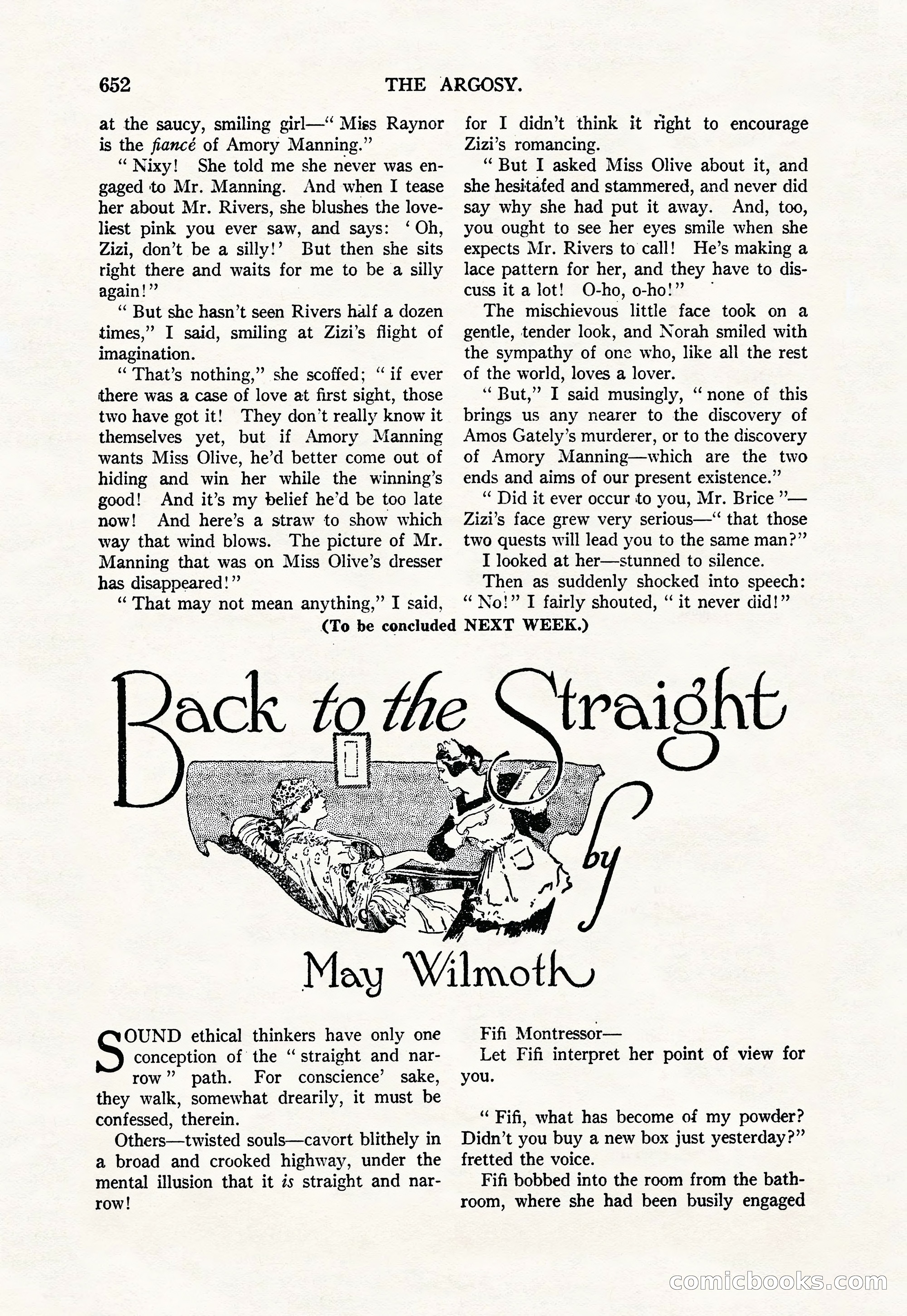 Argosy — "Through Rabat's Eyes" — page 134 of 192