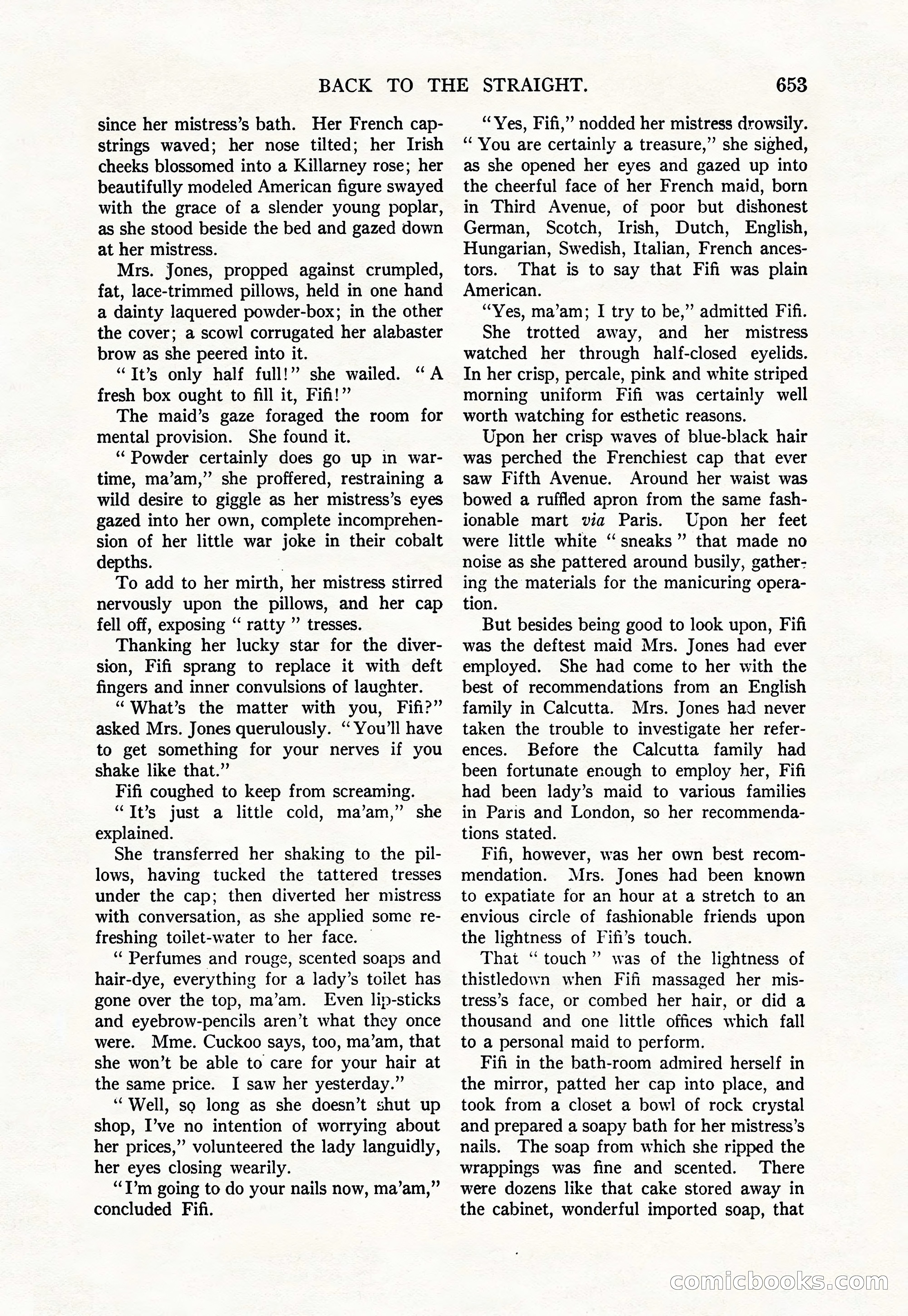 Argosy — "Through Rabat's Eyes" — page 135 of 192