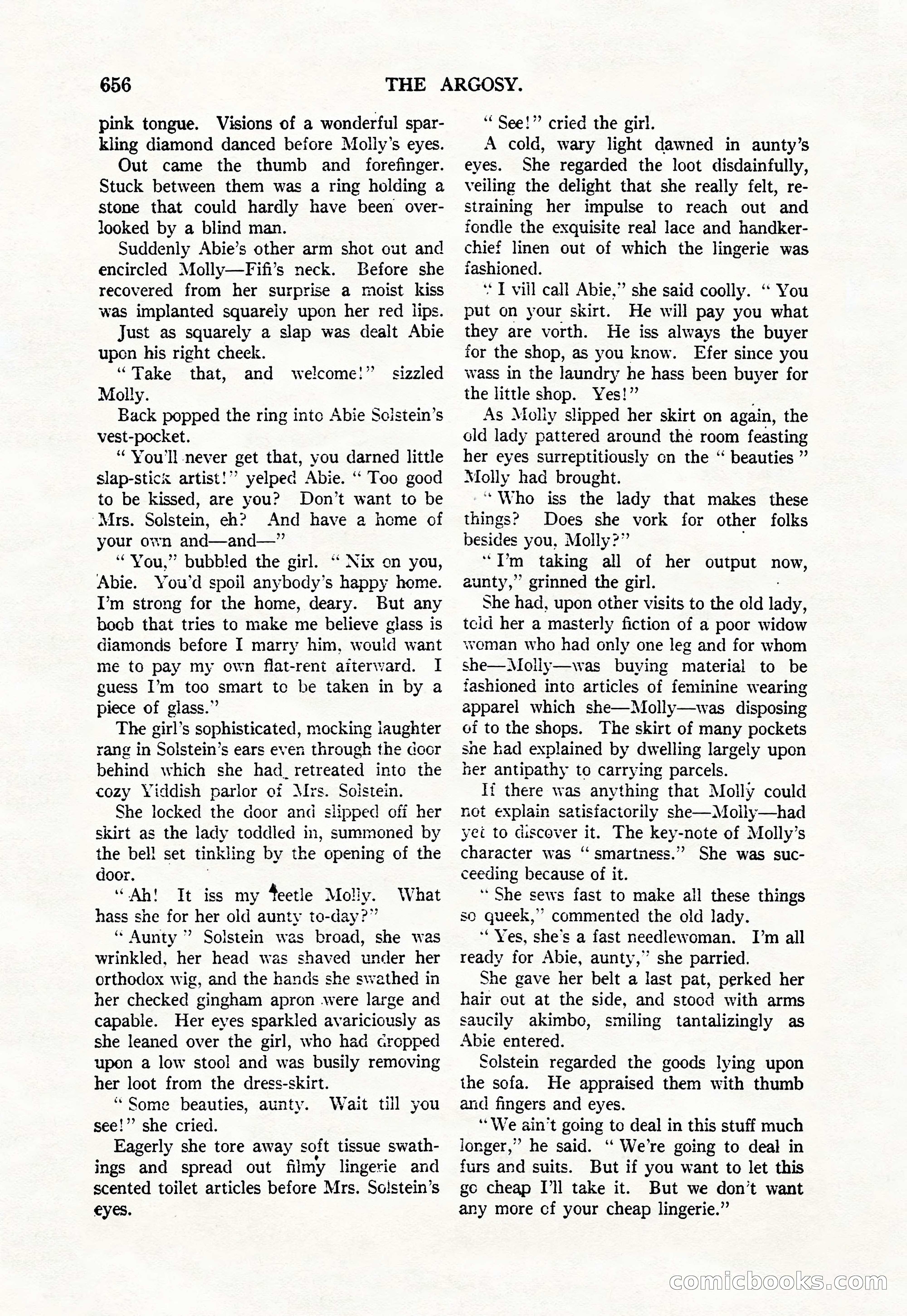 Argosy — "Through Rabat's Eyes" — page 138 of 192