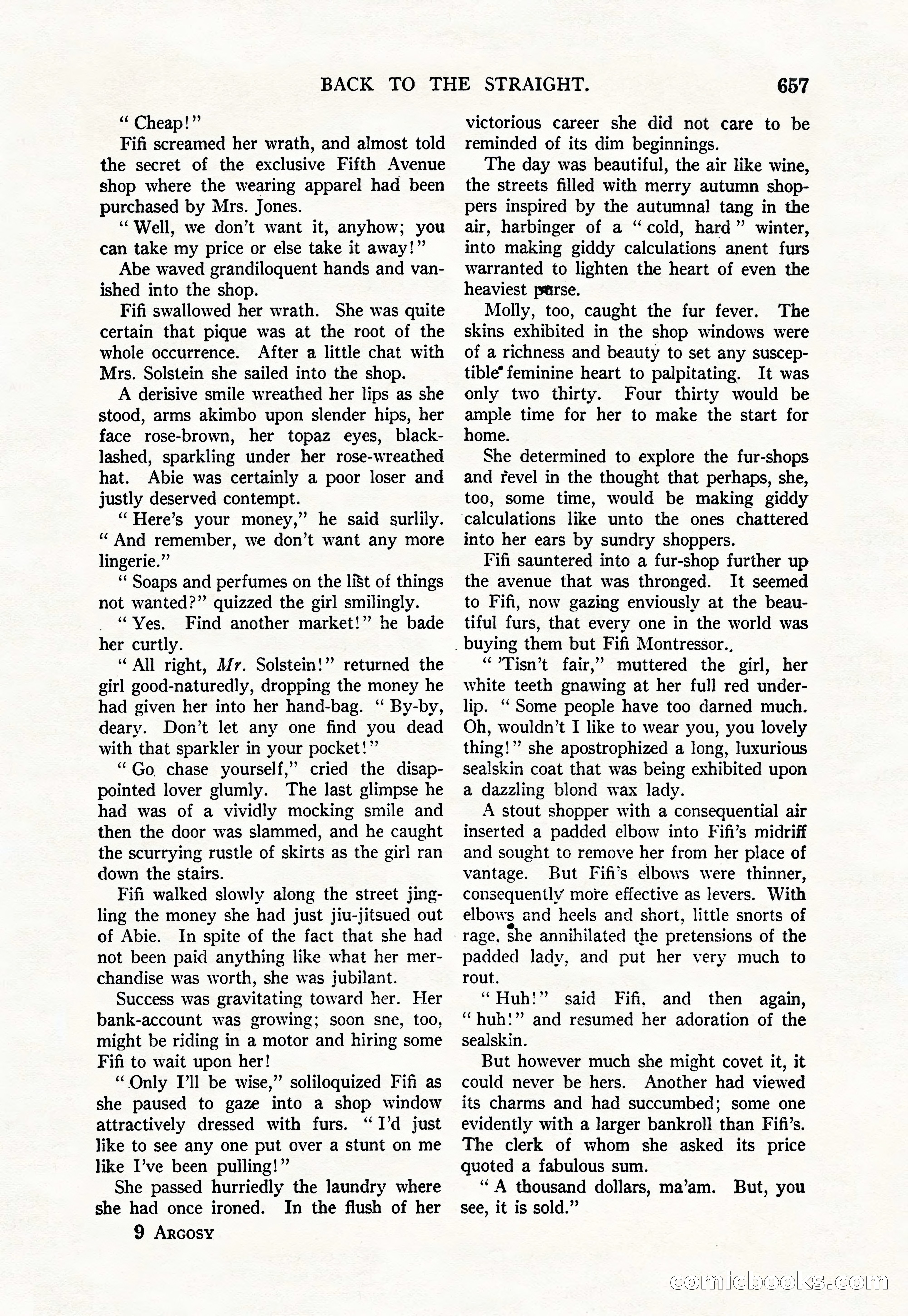 Argosy — "Through Rabat's Eyes" — page 139 of 192