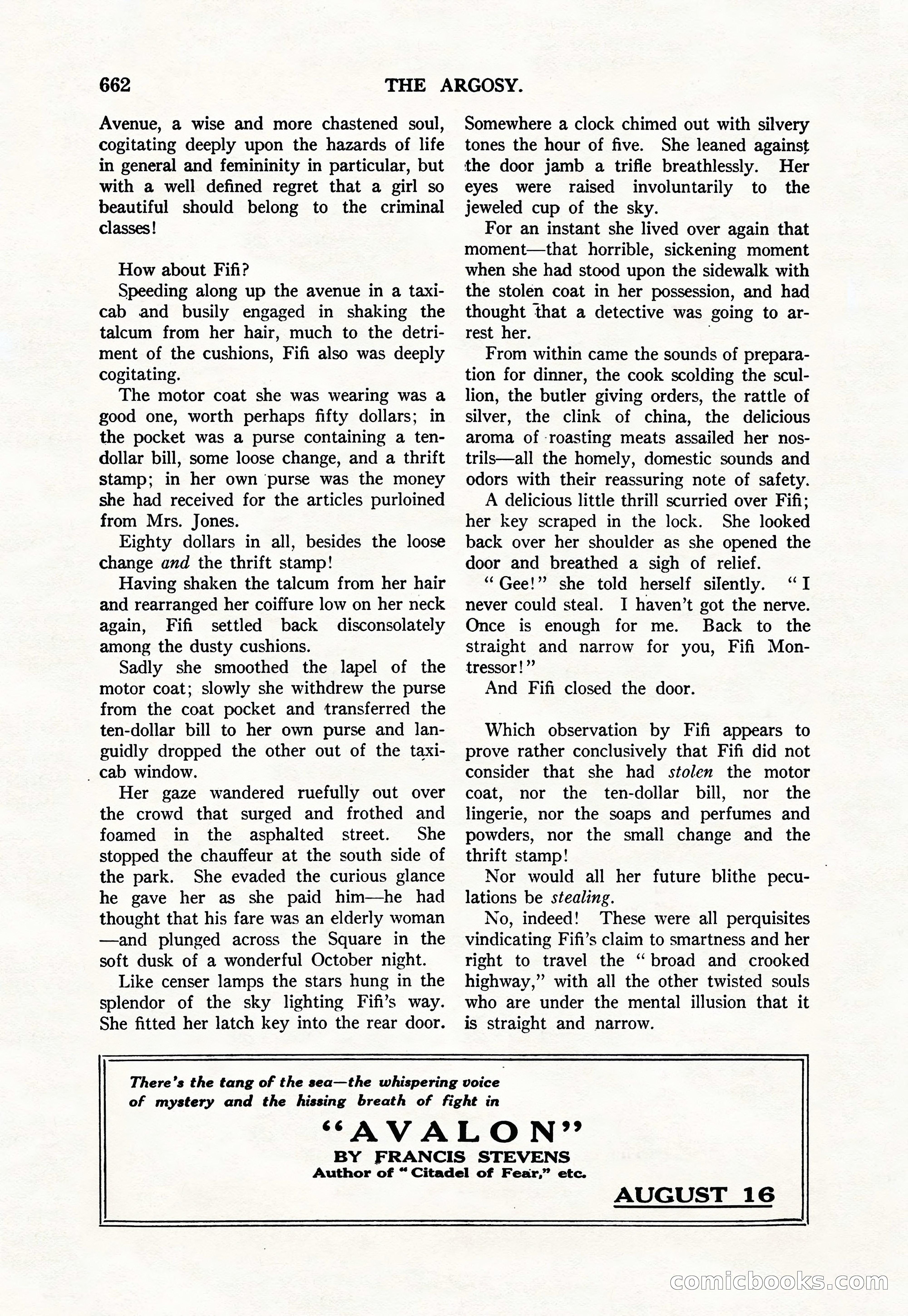 Argosy — "Through Rabat's Eyes" — page 144 of 192