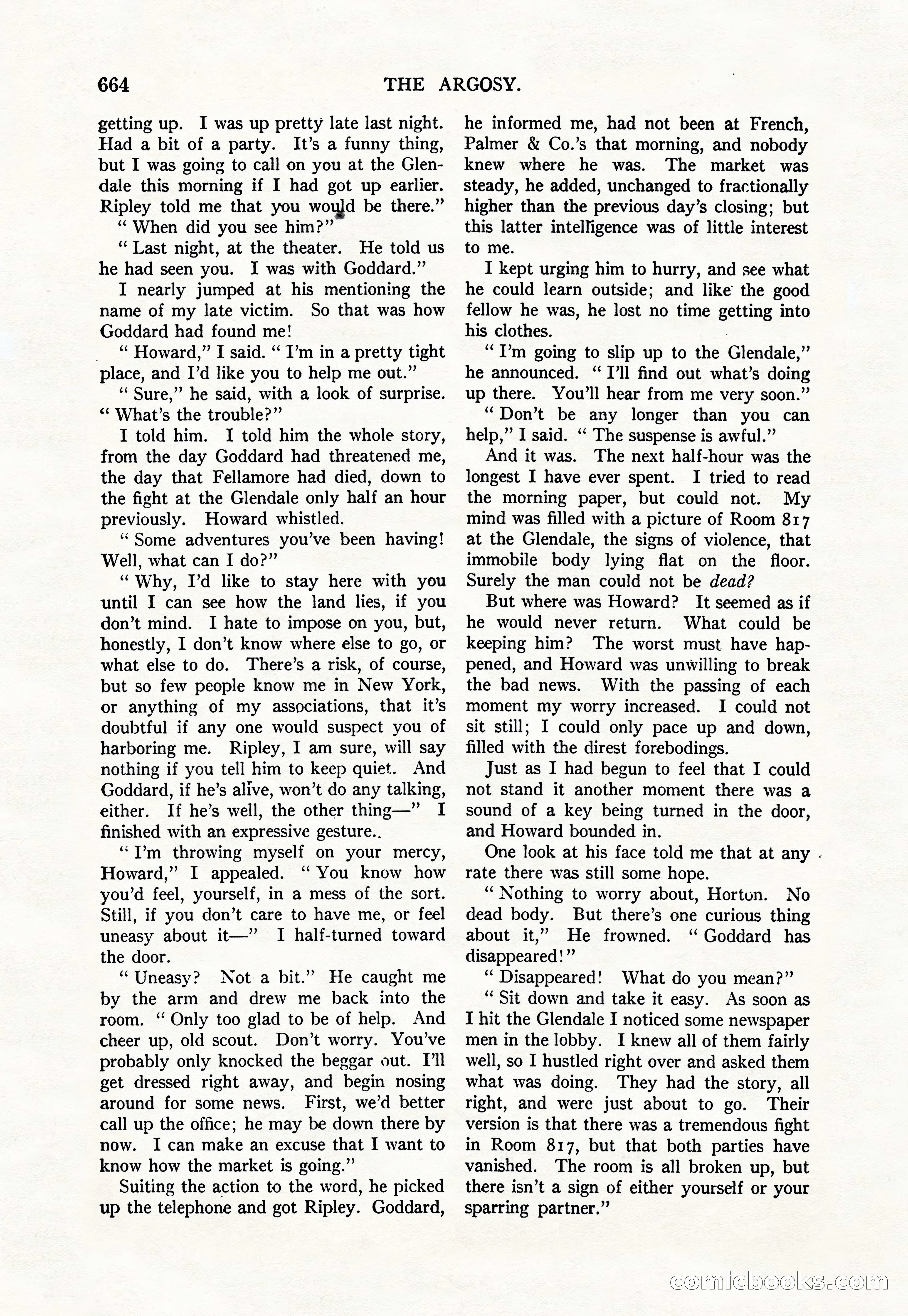 Argosy — "Through Rabat's Eyes" — page 146 of 192