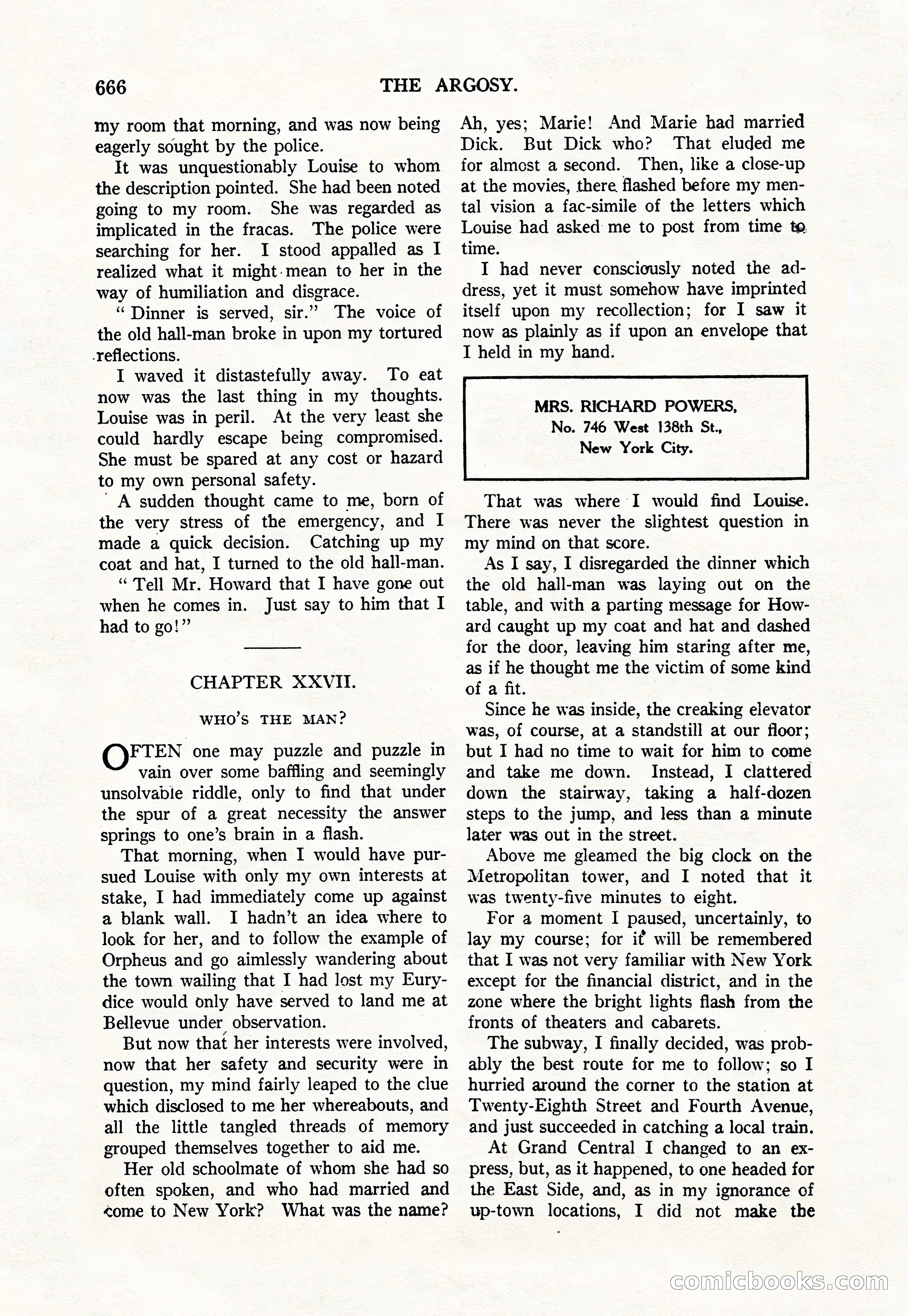 Argosy — "Through Rabat's Eyes" — page 148 of 192