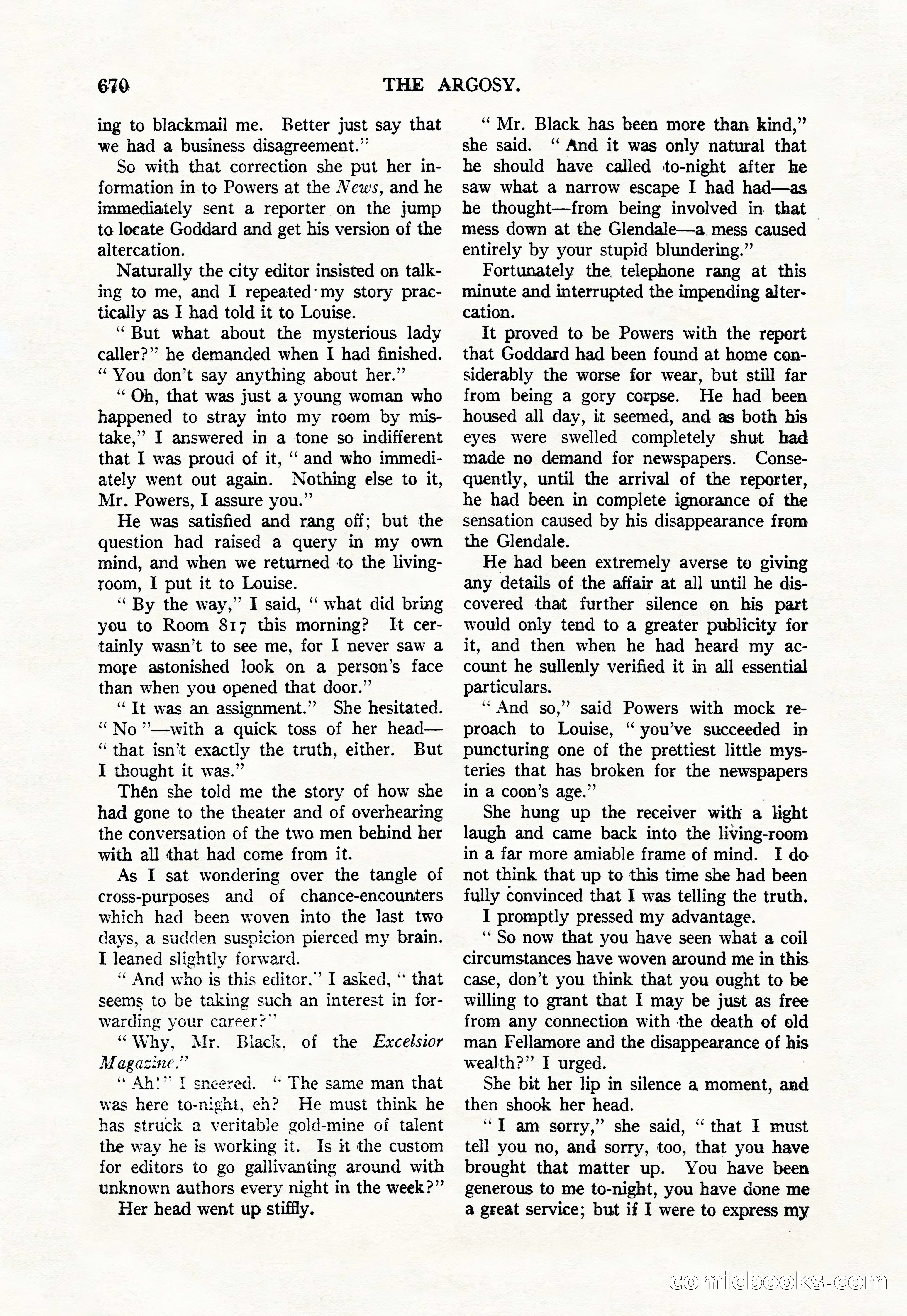 Argosy — "Through Rabat's Eyes" — page 152 of 192