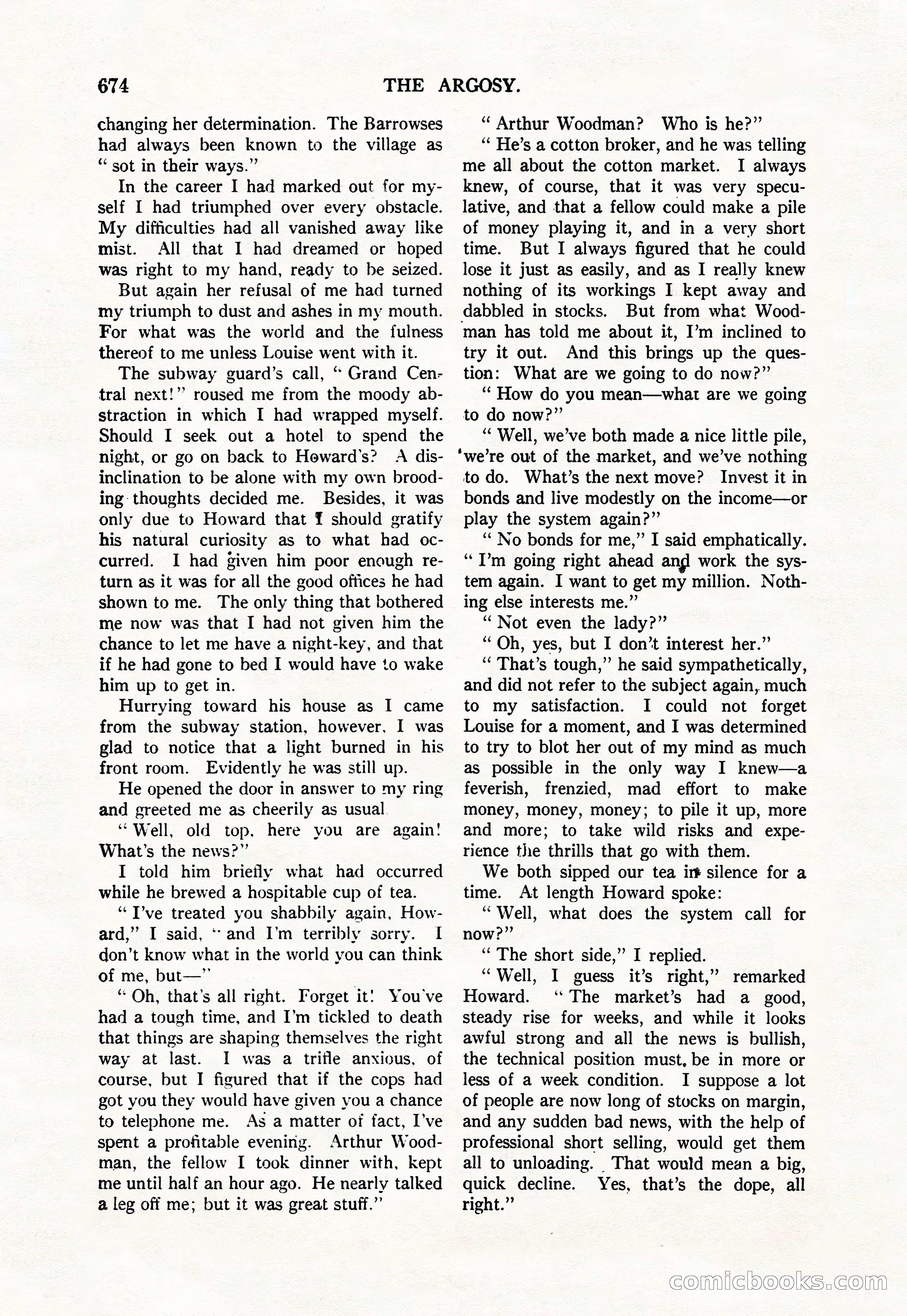 Argosy — "Through Rabat's Eyes" — page 156 of 192