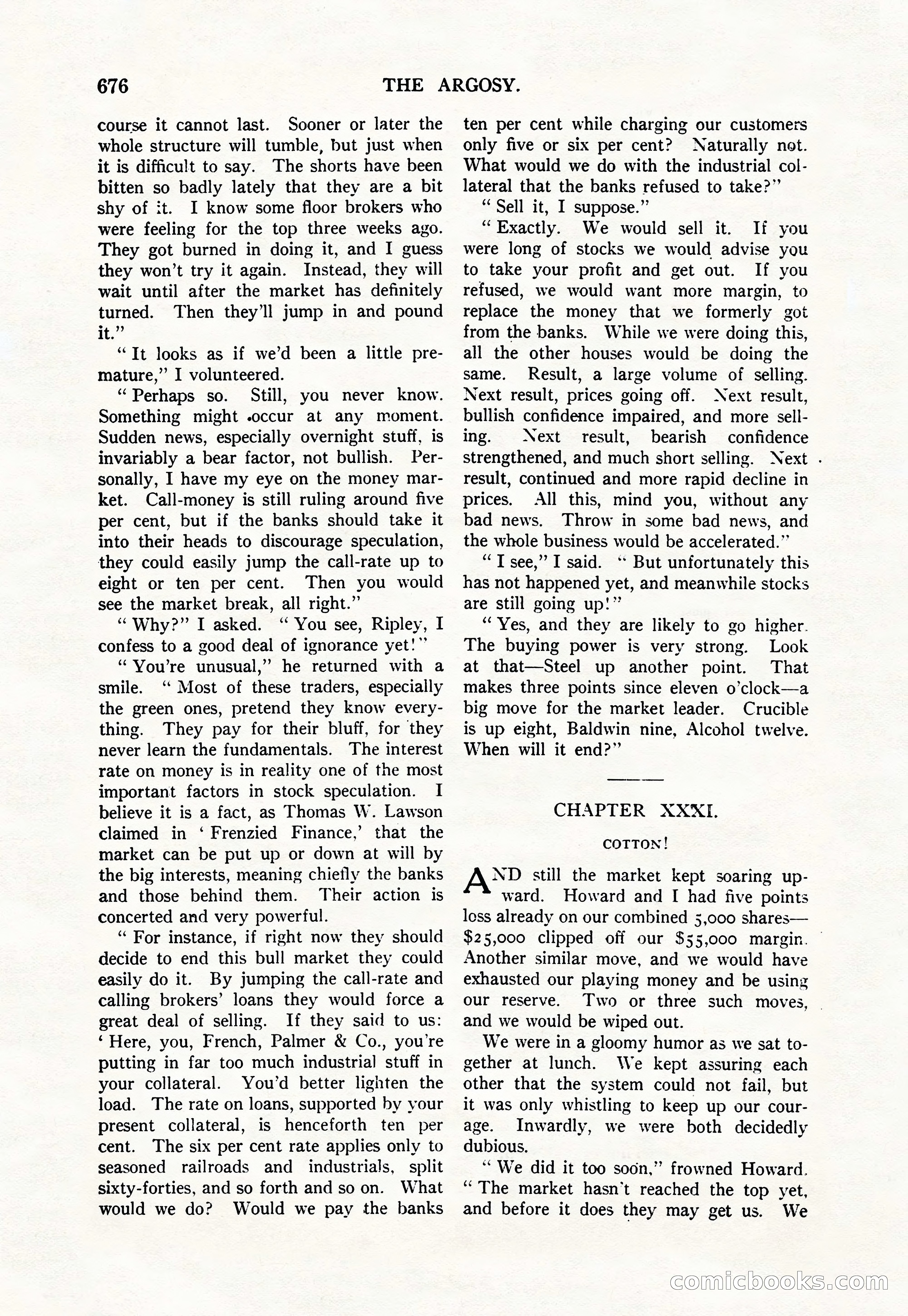 Argosy — "Through Rabat's Eyes" — page 158 of 192