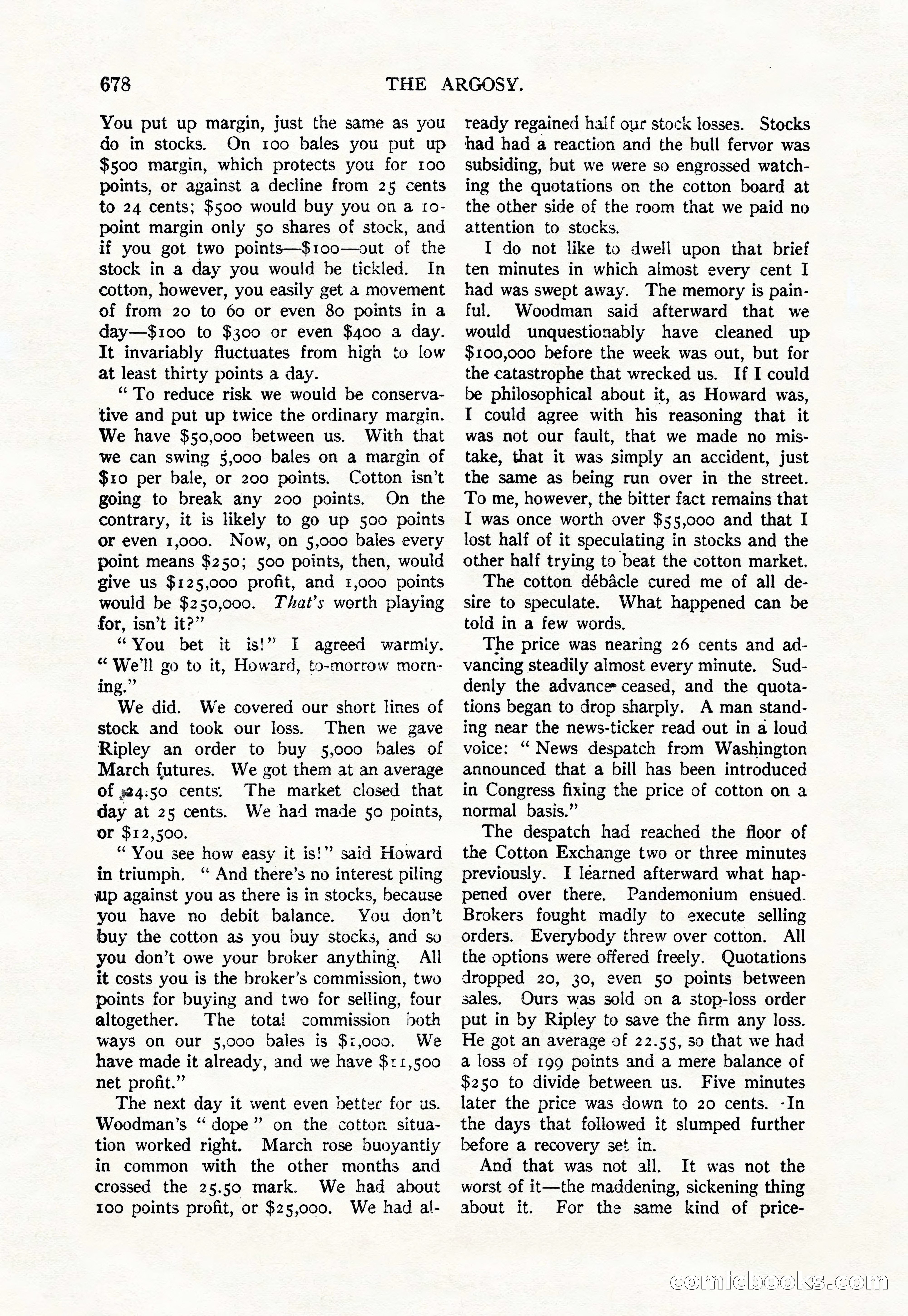 Argosy — "Through Rabat's Eyes" — page 160 of 192