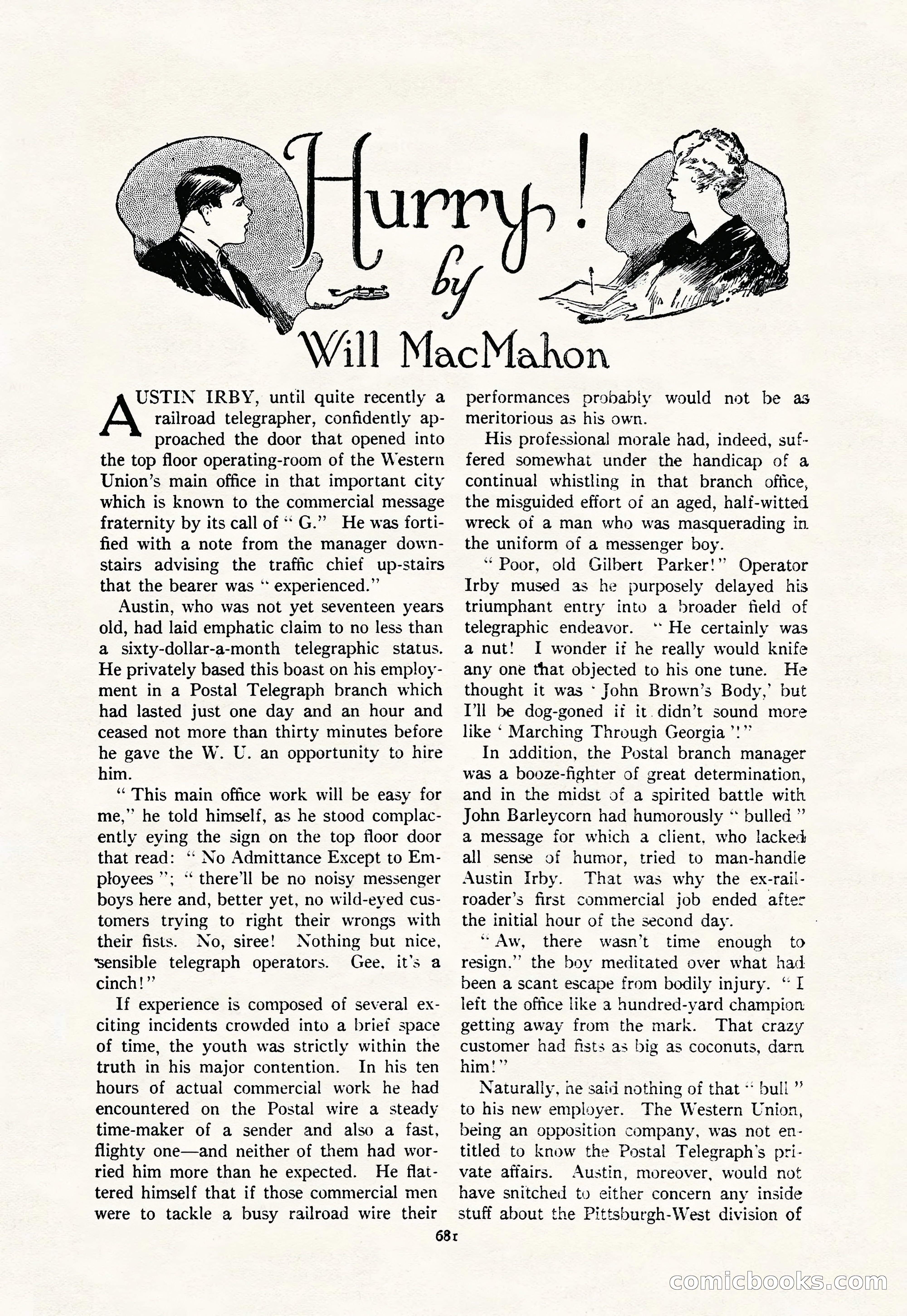 Argosy — "Through Rabat's Eyes" — page 163 of 192
