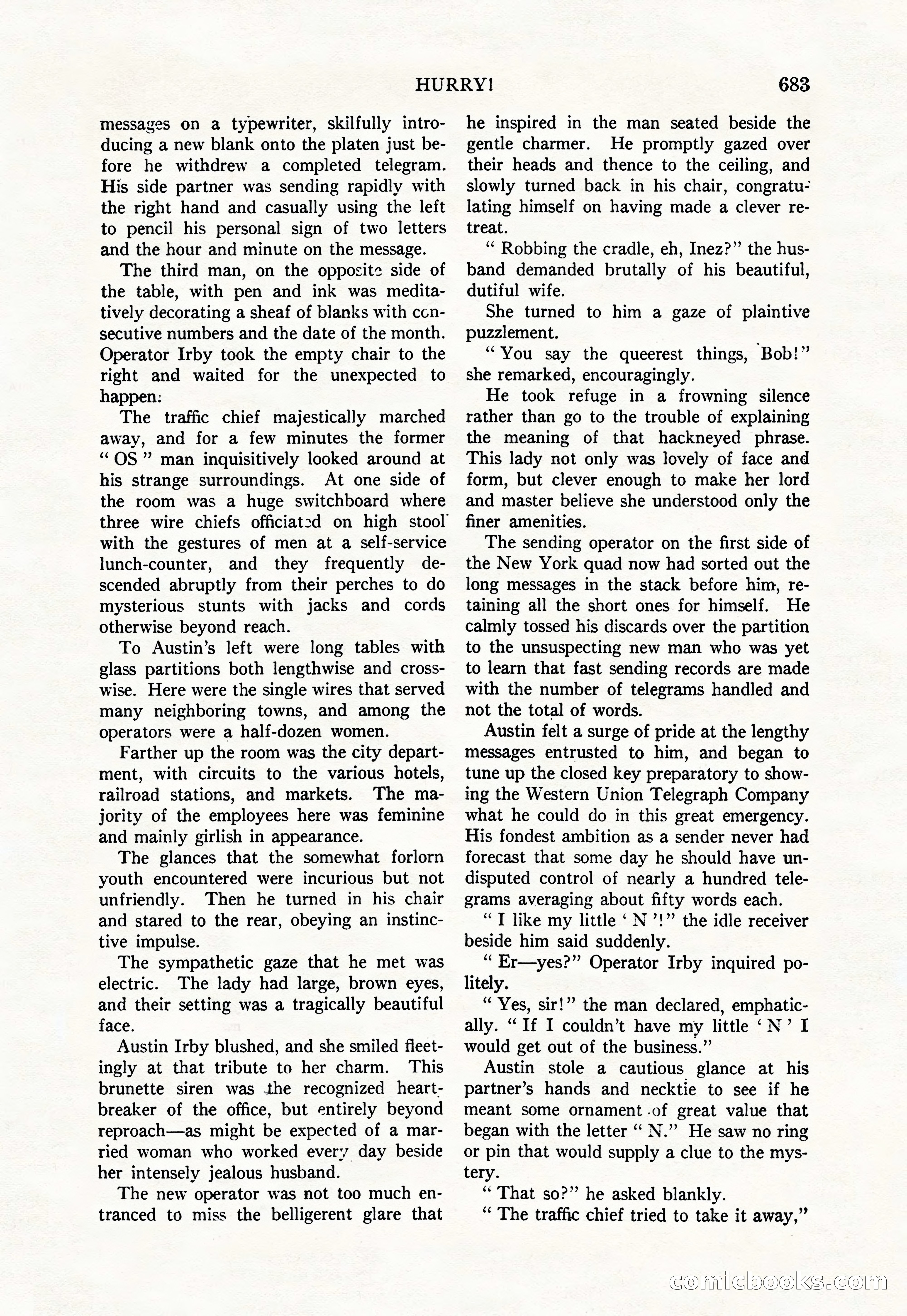 Argosy — "Through Rabat's Eyes" — page 165 of 192