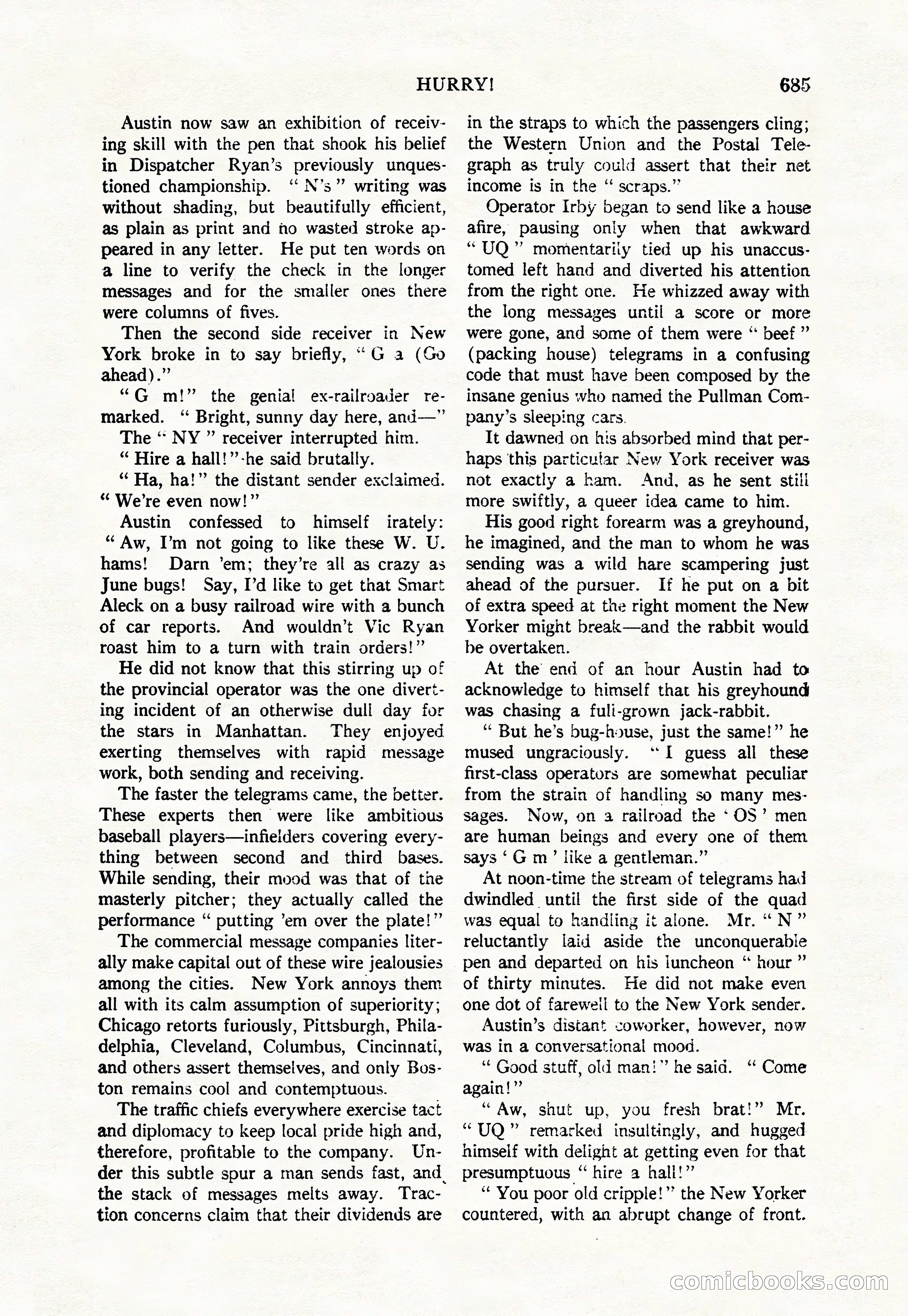 Argosy — "Through Rabat's Eyes" — page 167 of 192