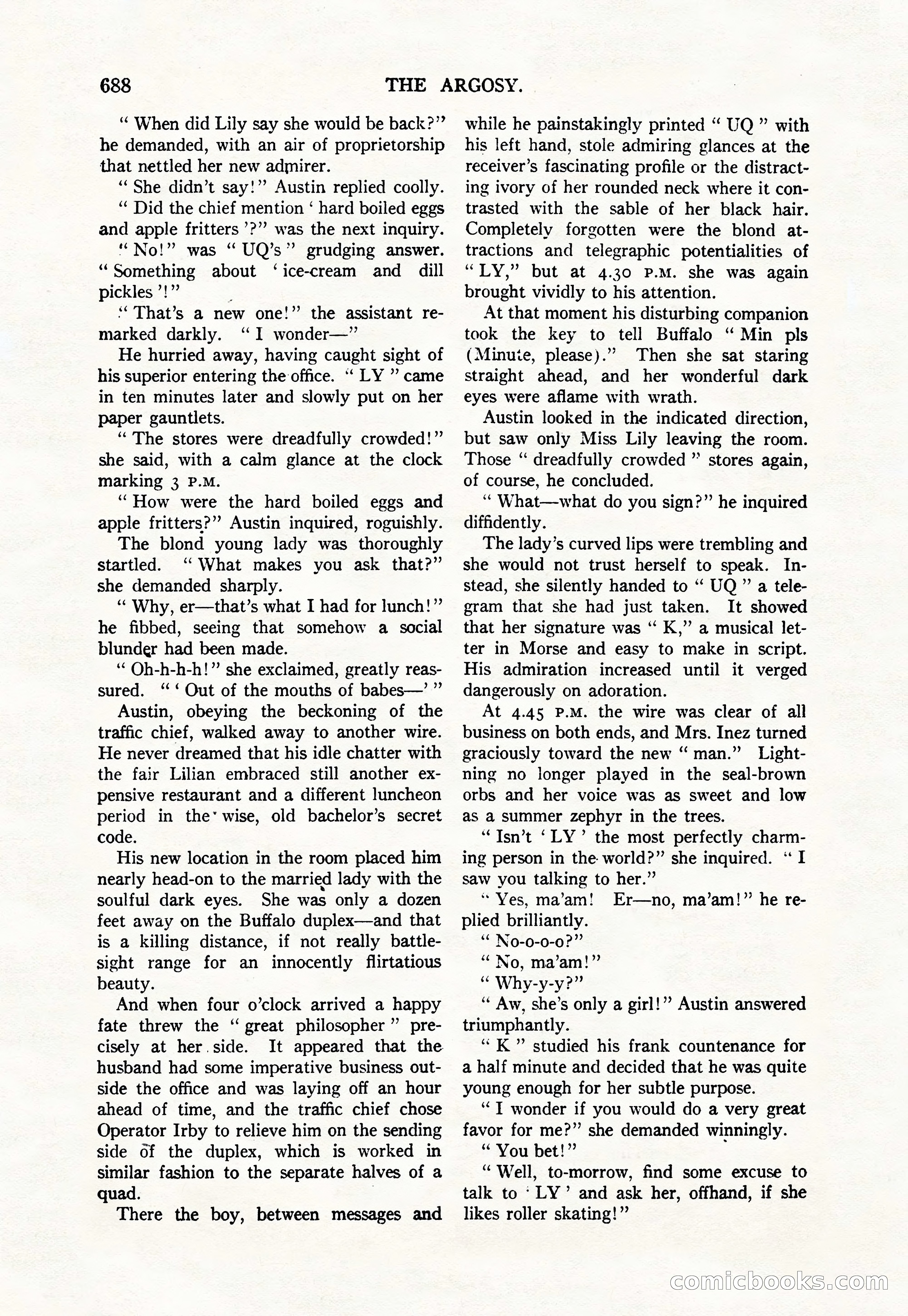 Argosy — "Through Rabat's Eyes" — page 170 of 192