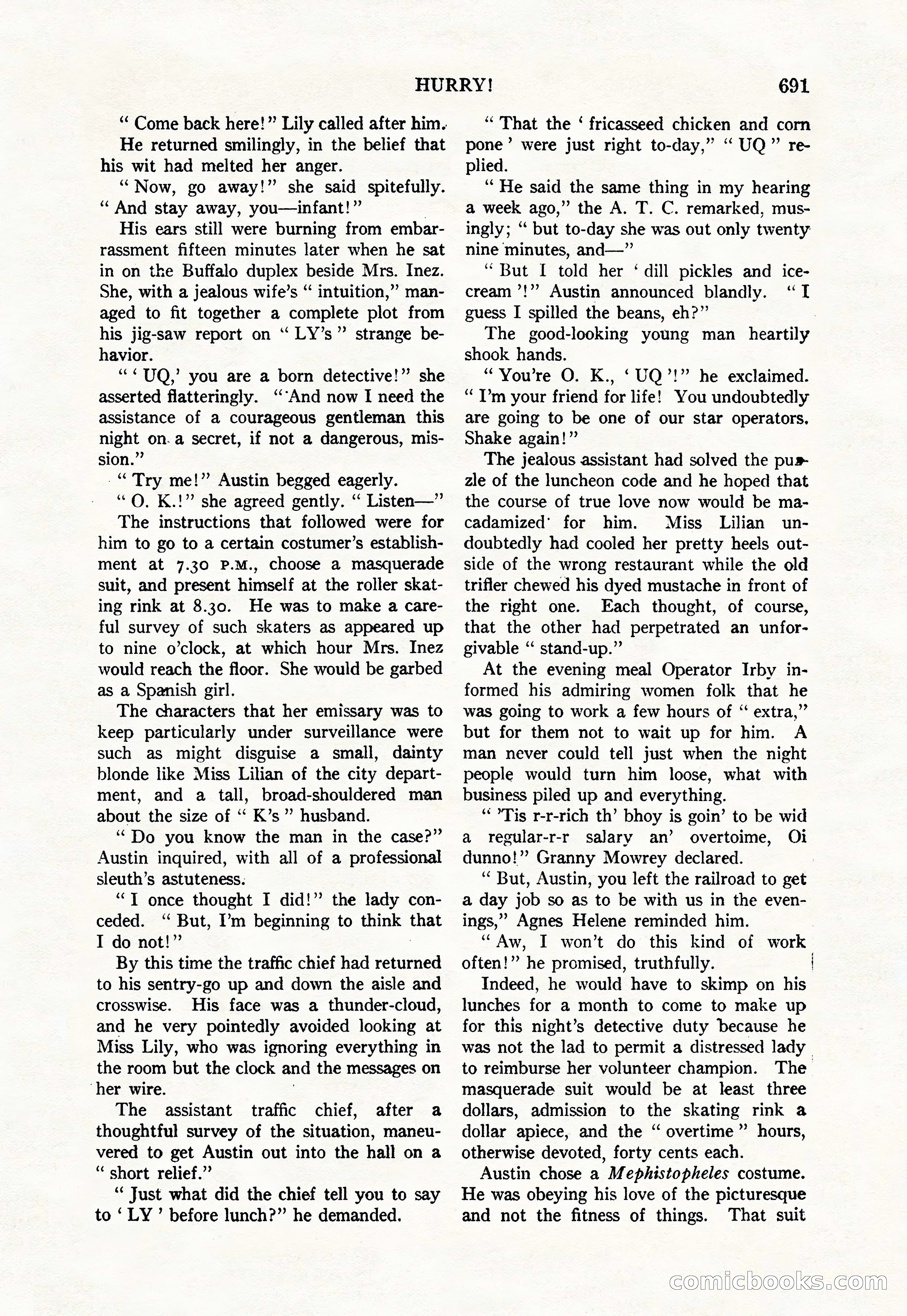 Argosy — "Through Rabat's Eyes" — page 173 of 192