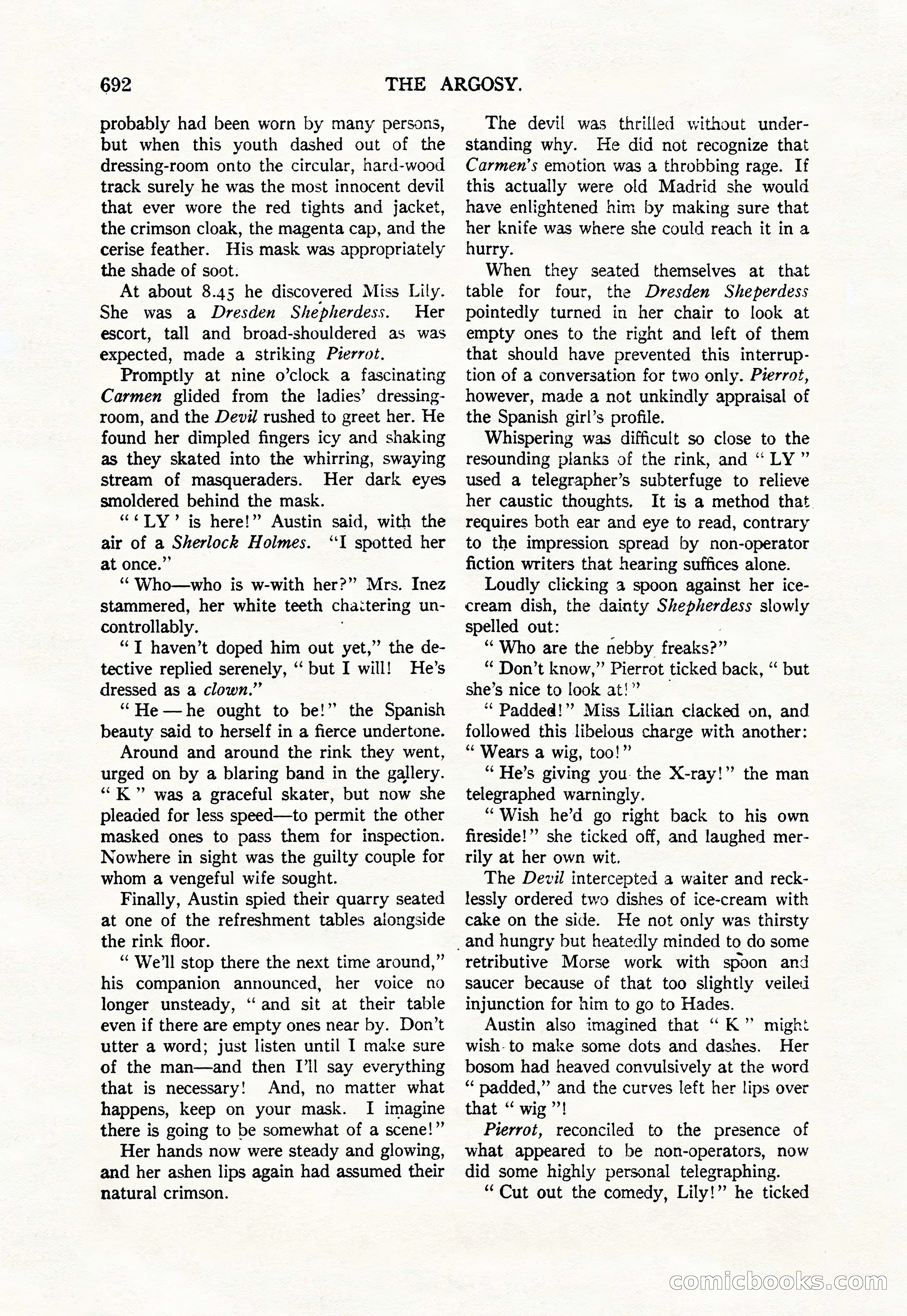 Argosy — "Through Rabat's Eyes" — page 174 of 192