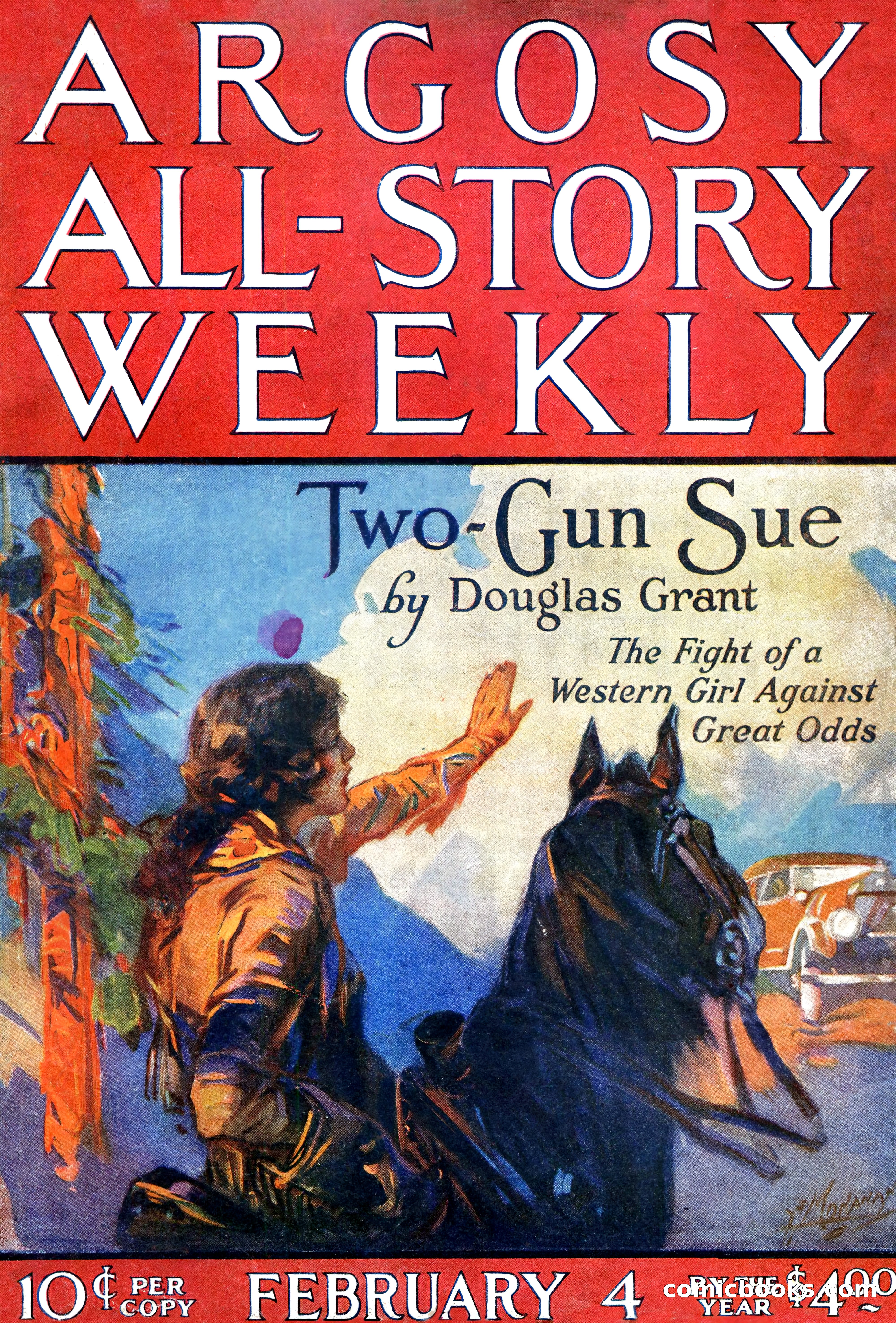 Argosy All-Story Weekly, February 4, 1922 — page 1 of 178