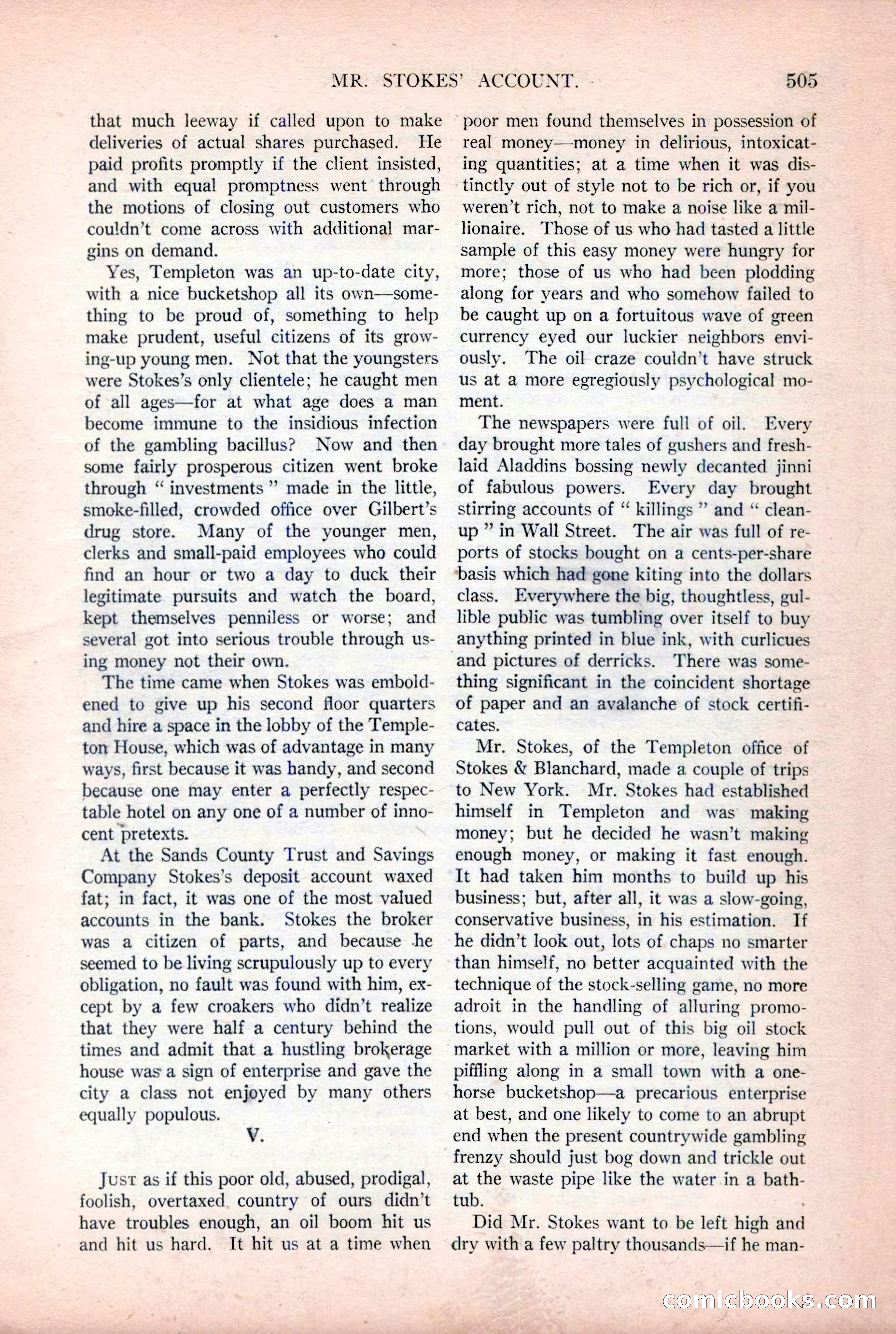 Argosy All-Story Weekly, December 2, 1922 — page 35 of 176