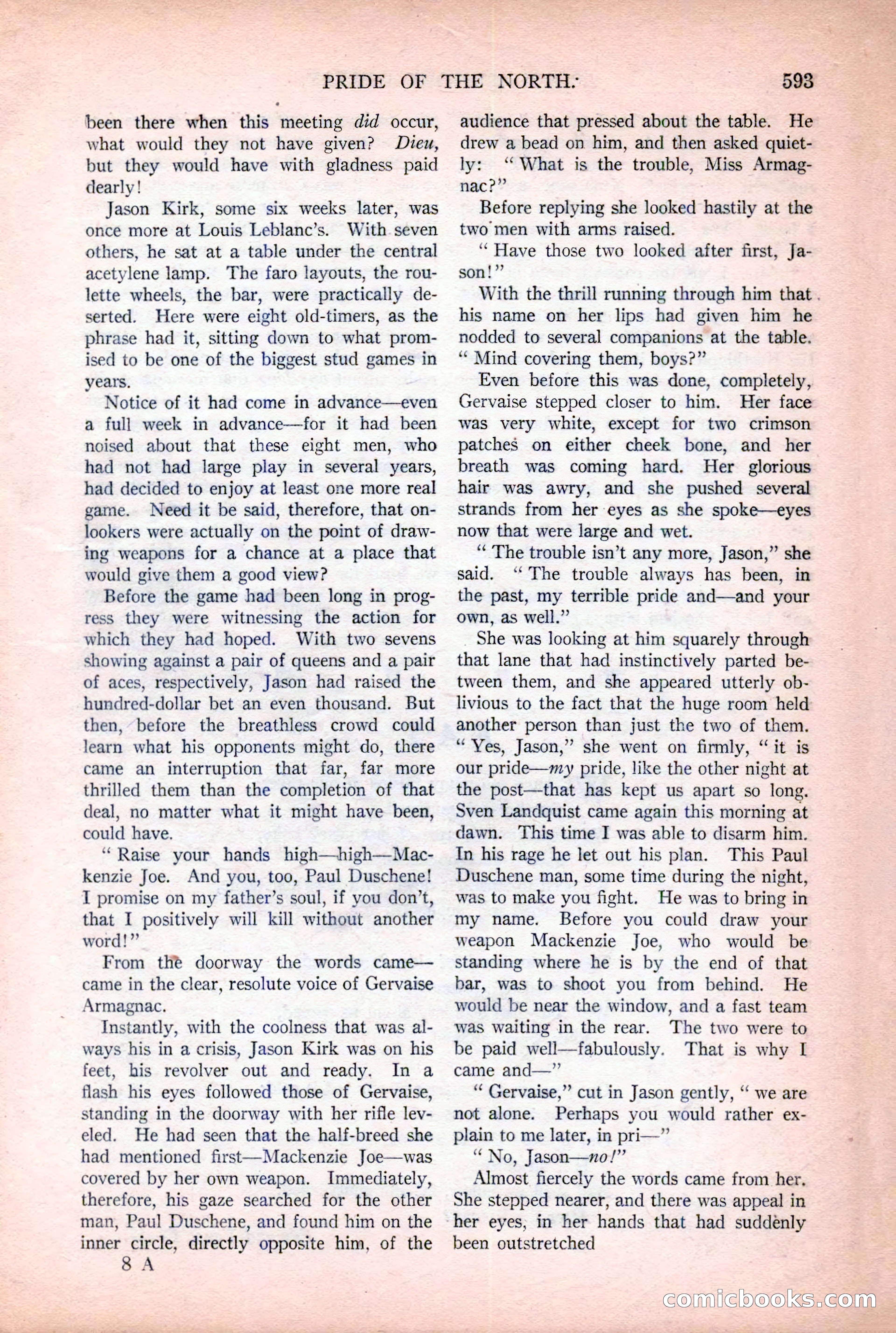 Argosy All-Story Weekly, December 2, 1922 — page 123 of 176