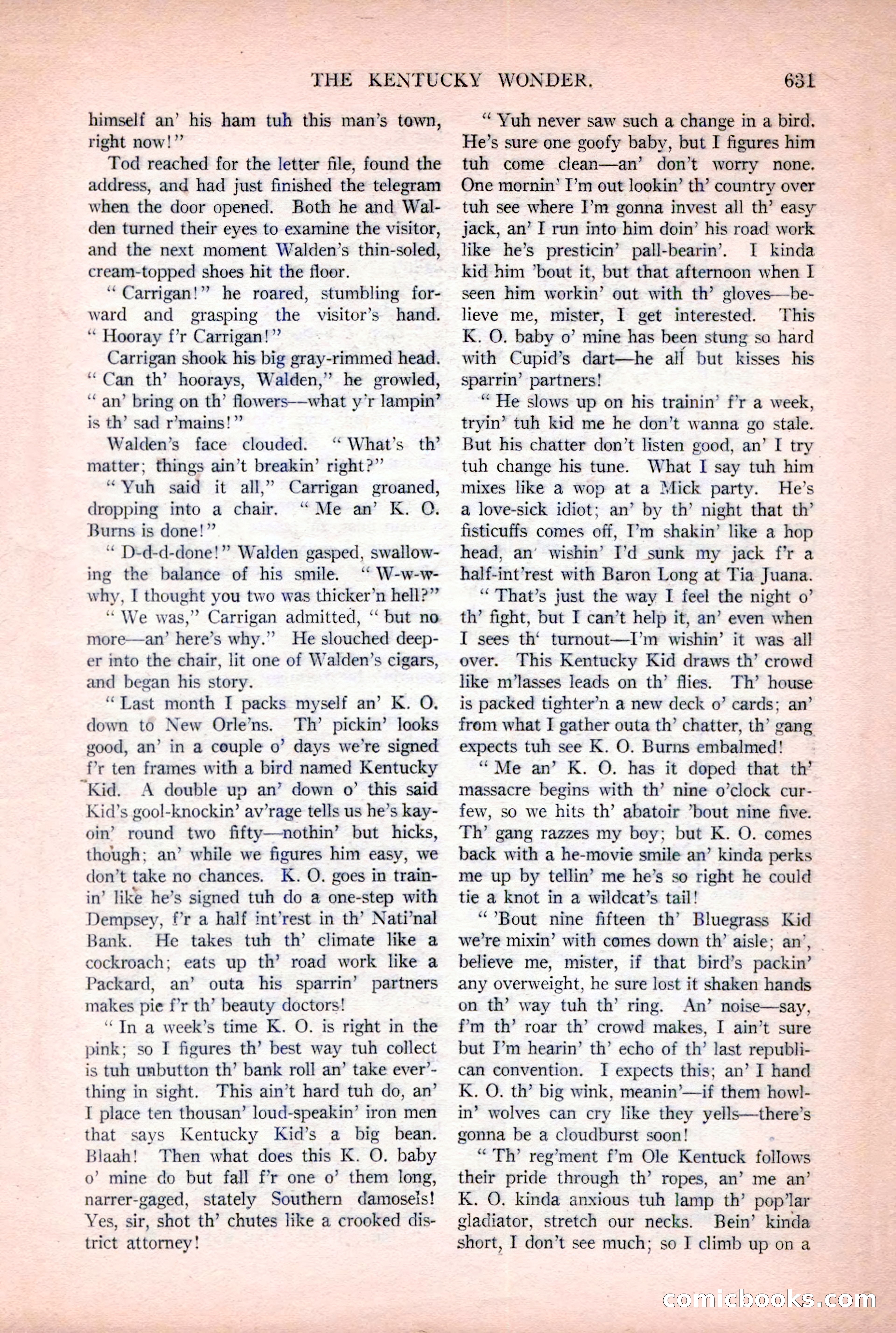 Argosy All-Story Weekly, December 2, 1922 — page 161 of 176